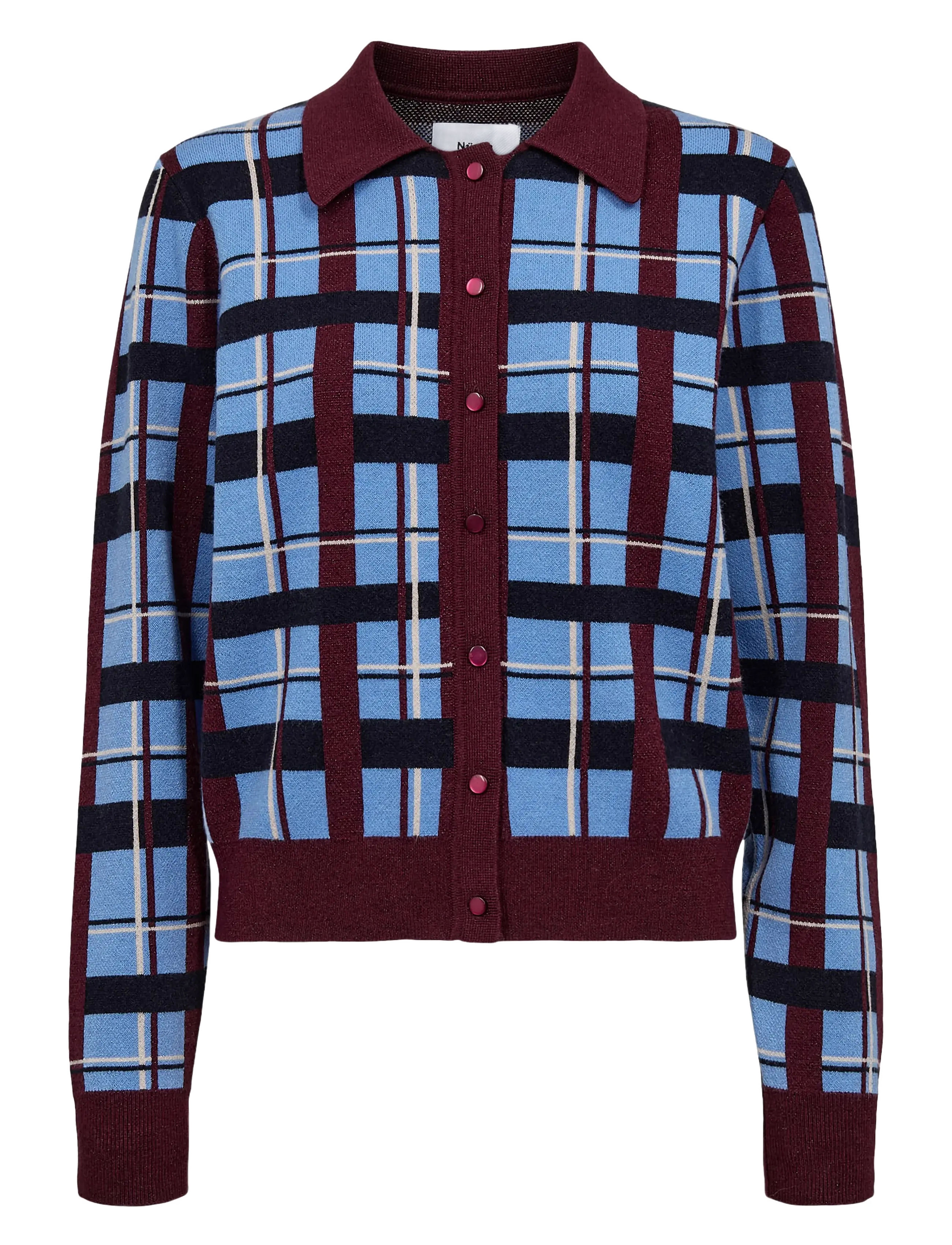 Nümph NUSISLA CARDIGAN - Gebreide vesten - AZURINE / blue