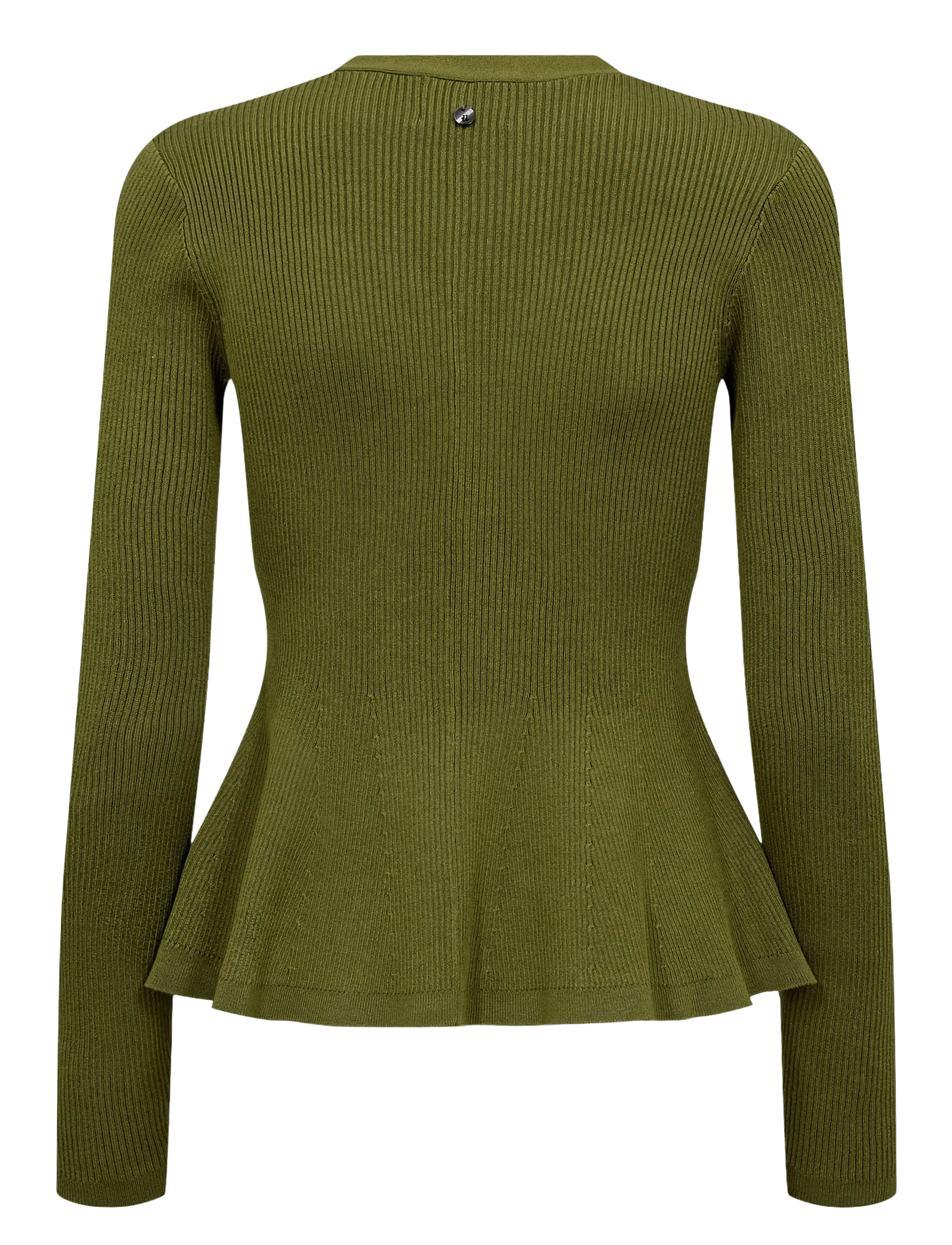 Nümph - NUSIRA CARDIGAN - koftor - calla green - 1