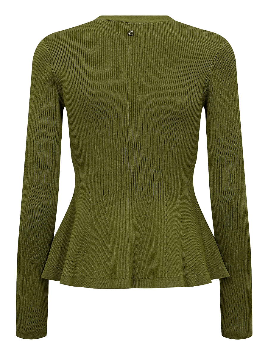 Nümph - NUSIRA CARDIGAN - koftor - calla green - 1