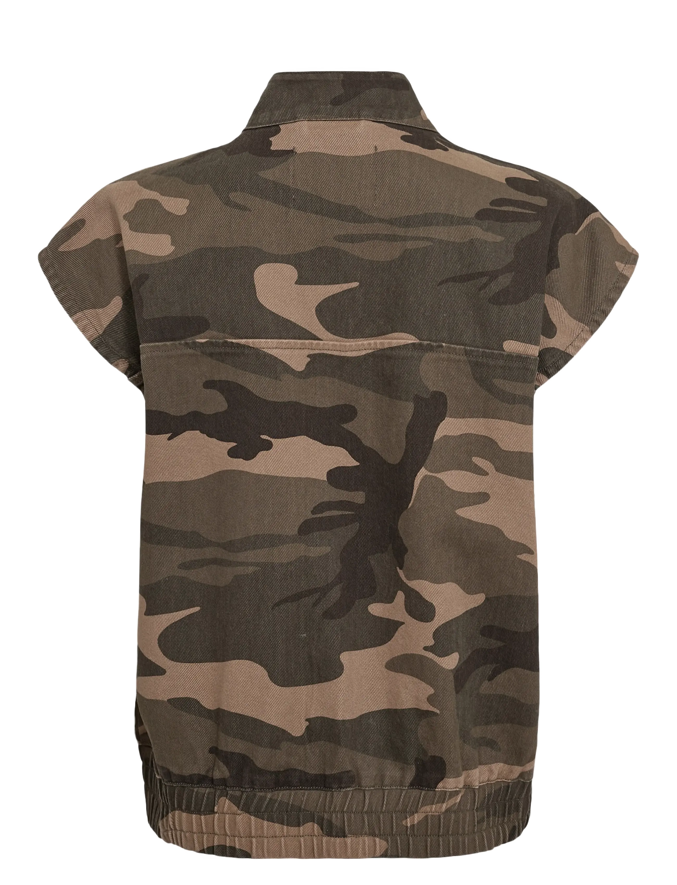 Nümph - NUCAMERON VEST - denim vests - forest night - 2