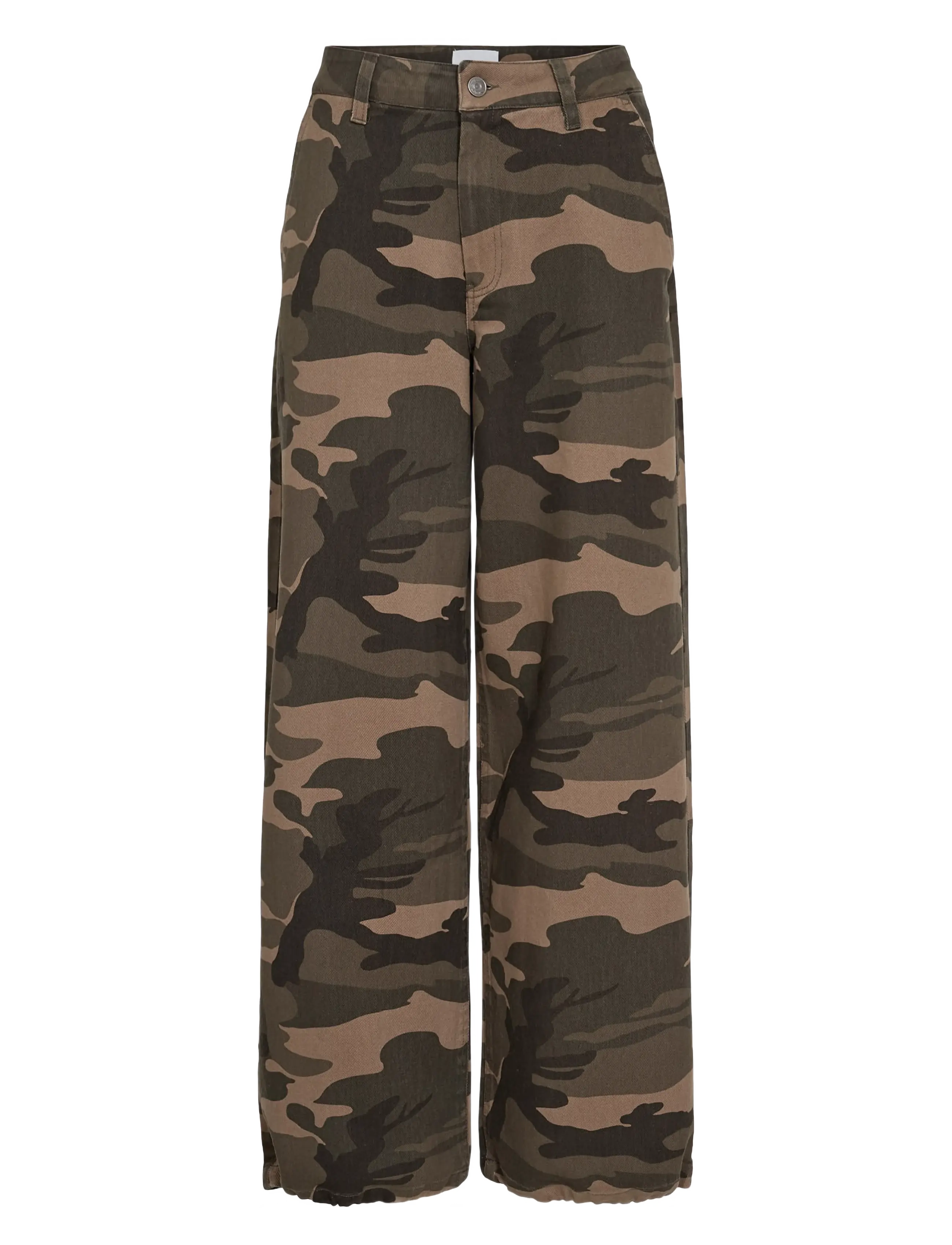 Nümph - NUCAMERON MR BAGGY JEANS - laia säärega teksad - forest night - 1