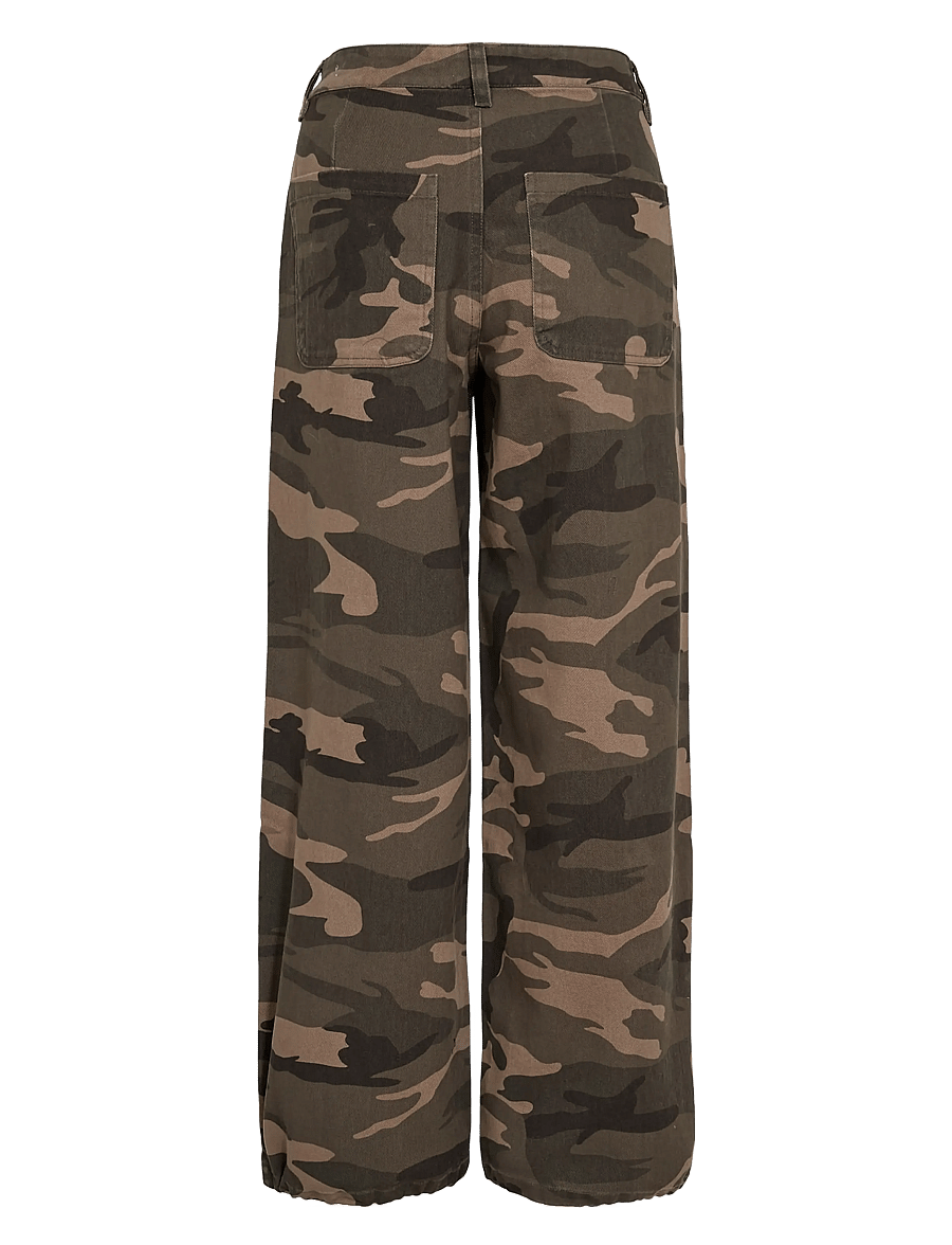 Nümph - NUCAMERON MR BAGGY JEANS - laia säärega teksad - forest night - 2