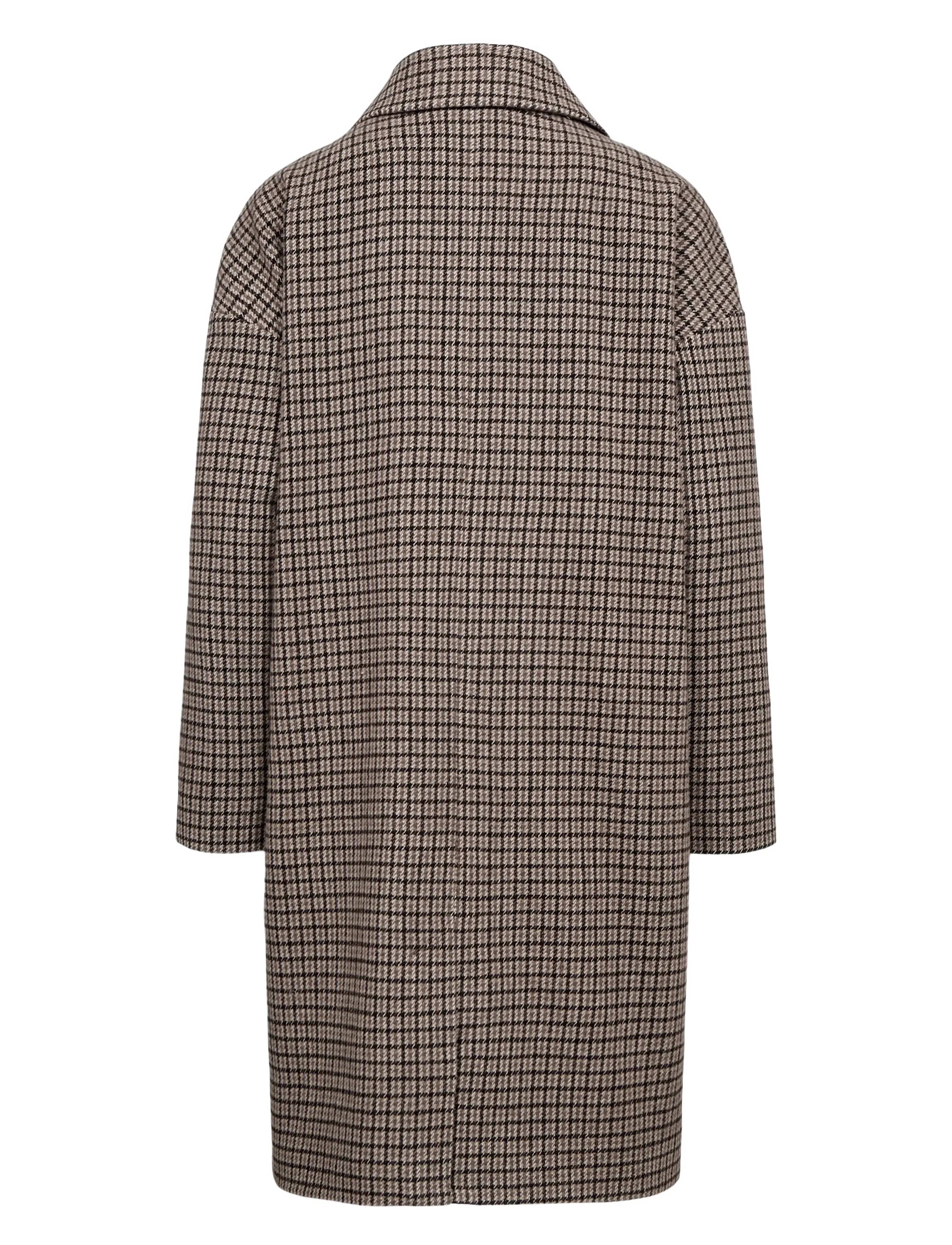 Nümph - NUELANA EMBROIDERY COAT - black coffee - 2
