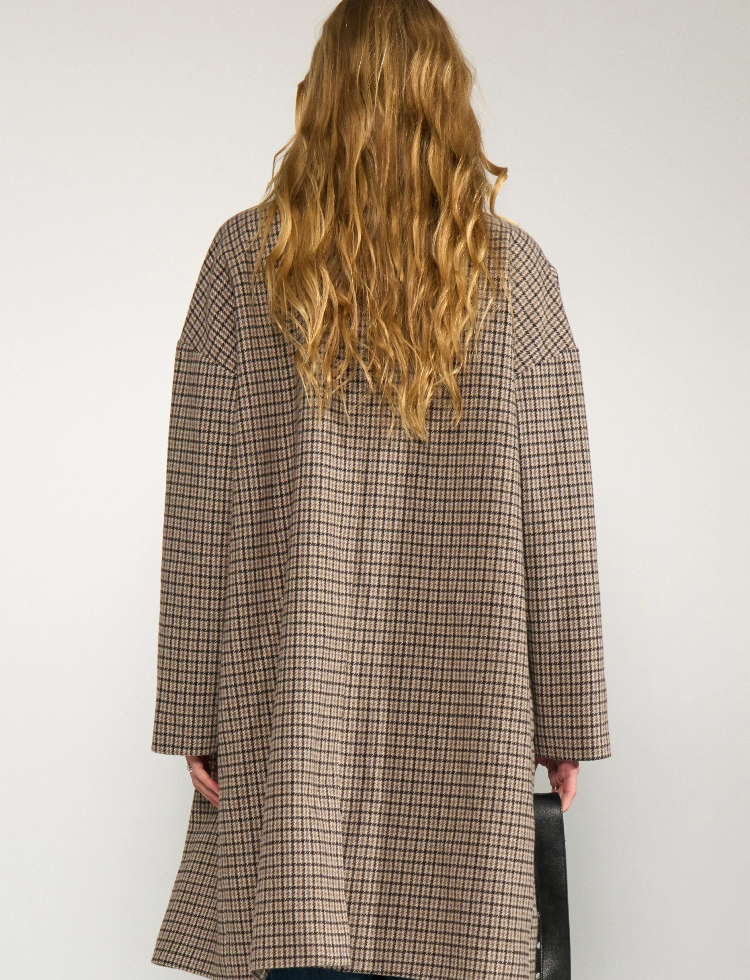 Nümph - NUELANA EMBROIDERY COAT - black coffee - 3
