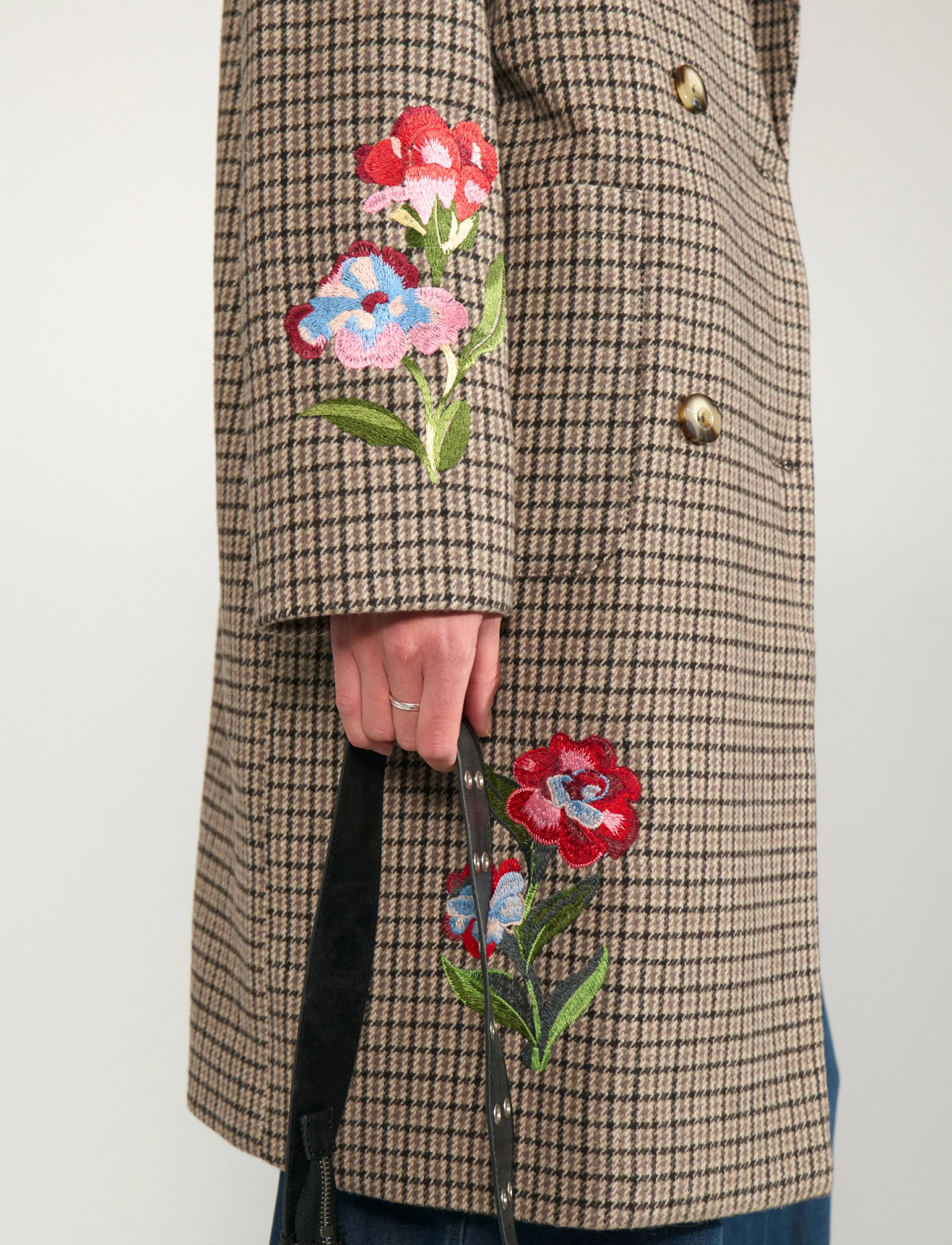 NÜMPH Nuelana Embroidery Coat kappor & rockar dam – bild 5