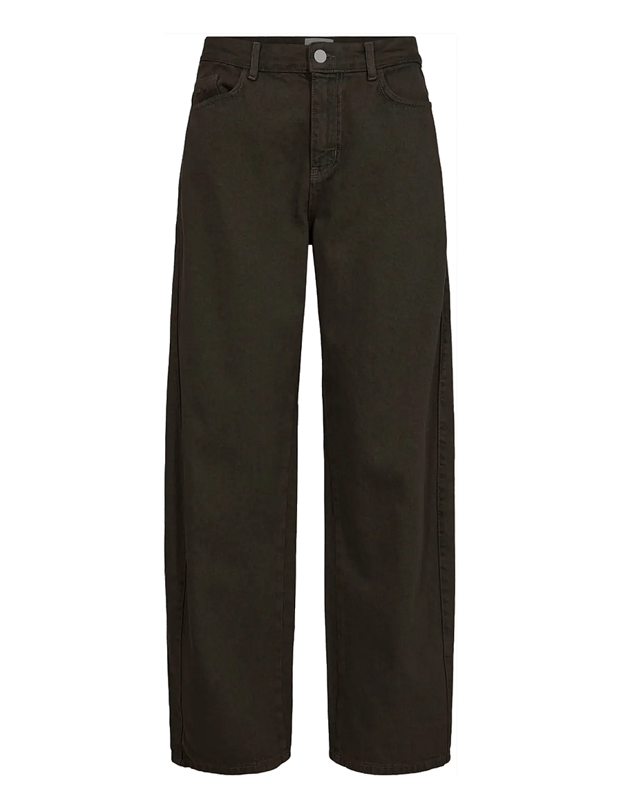 Nümph - NUAMSTERDAM HR BARREL JEANS - barrel-teksad - black coffee - 1