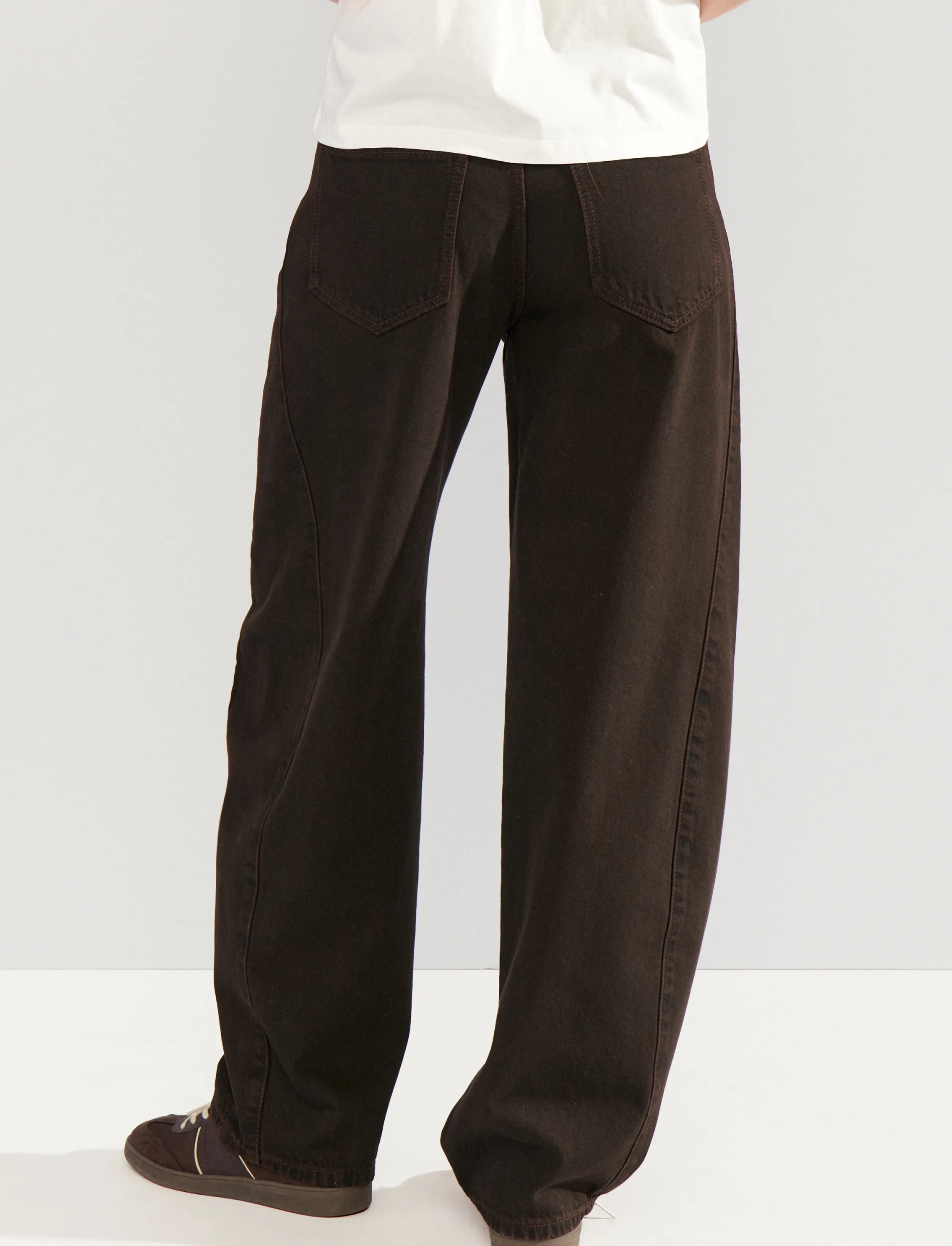 Nümph - NUAMSTERDAM HR BARREL JEANS - barrel jeans - black coffee - 4