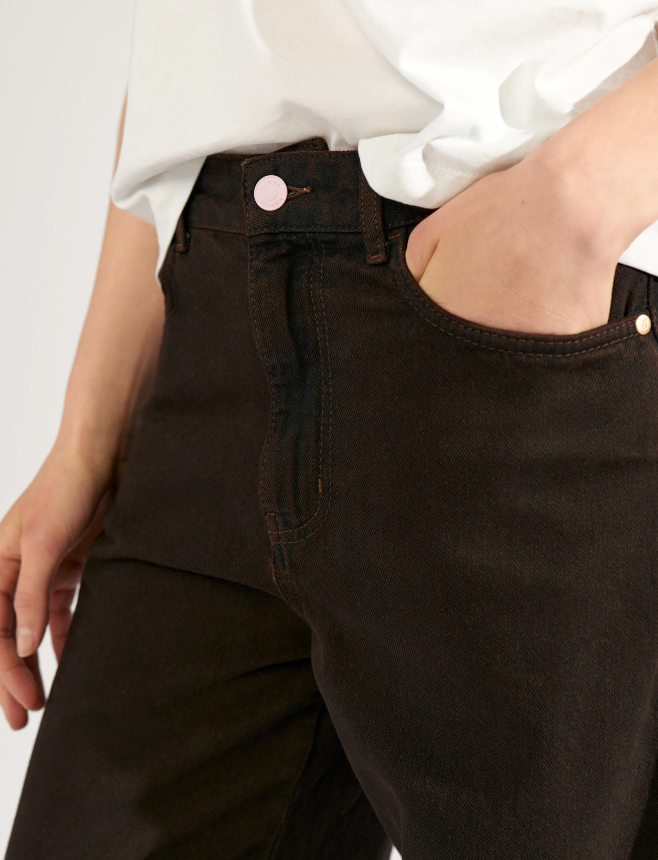 Nümph - NUAMSTERDAM HR BARREL JEANS - barrel jeans - black coffee - 5