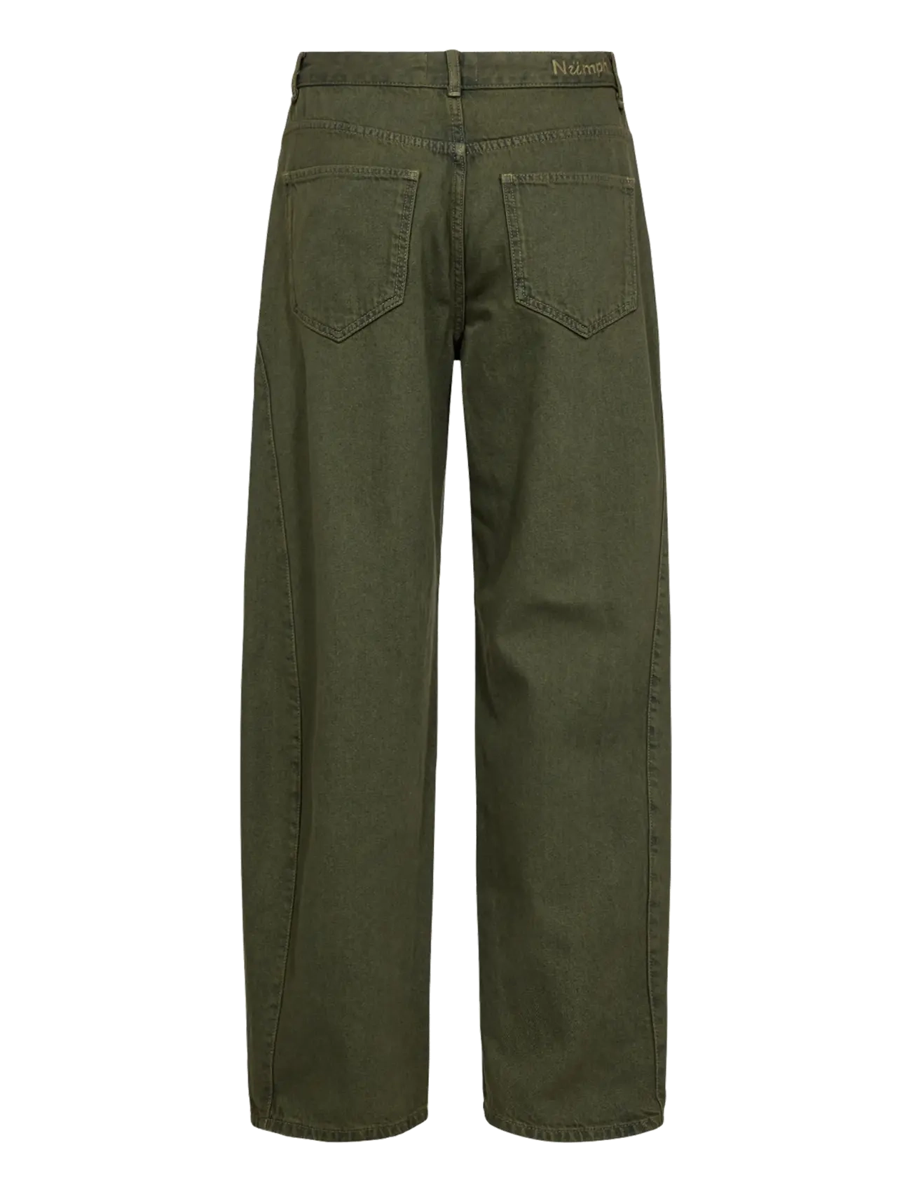 Nümph - NUAMSTERDAM HR BARREL JEANS - barrel jeans - forest night - 1