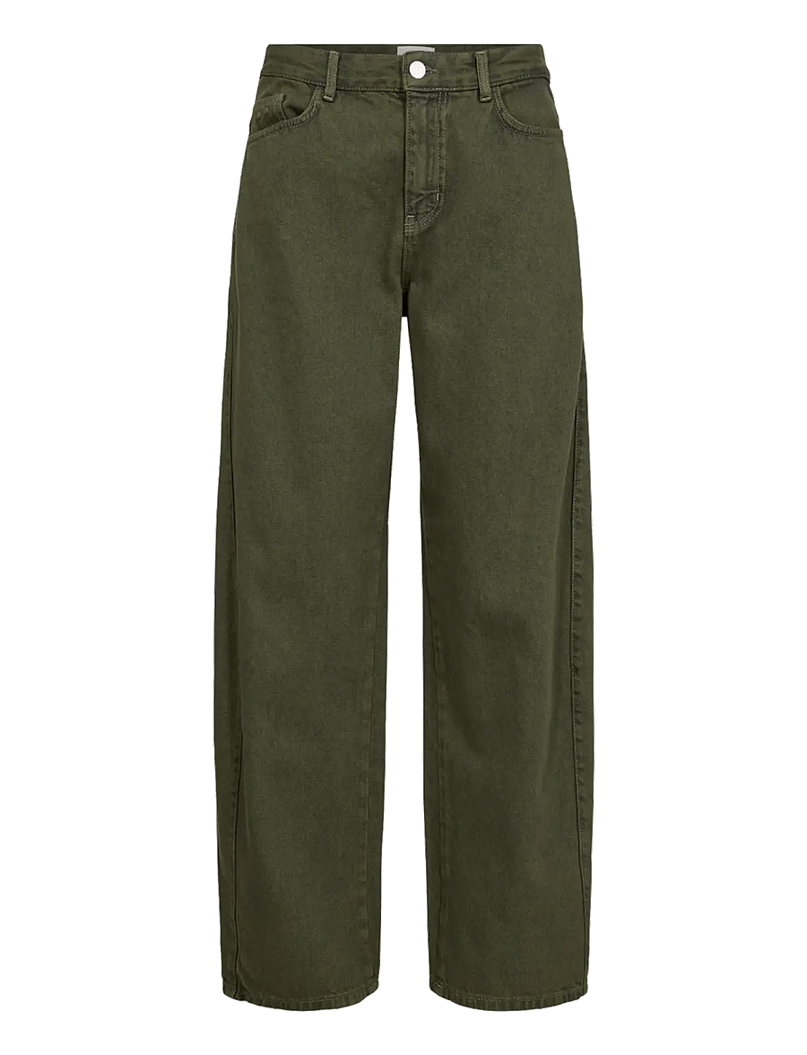 Nümph - NUAMSTERDAM HR BARREL JEANS - barrel-teksad - forest night - 2