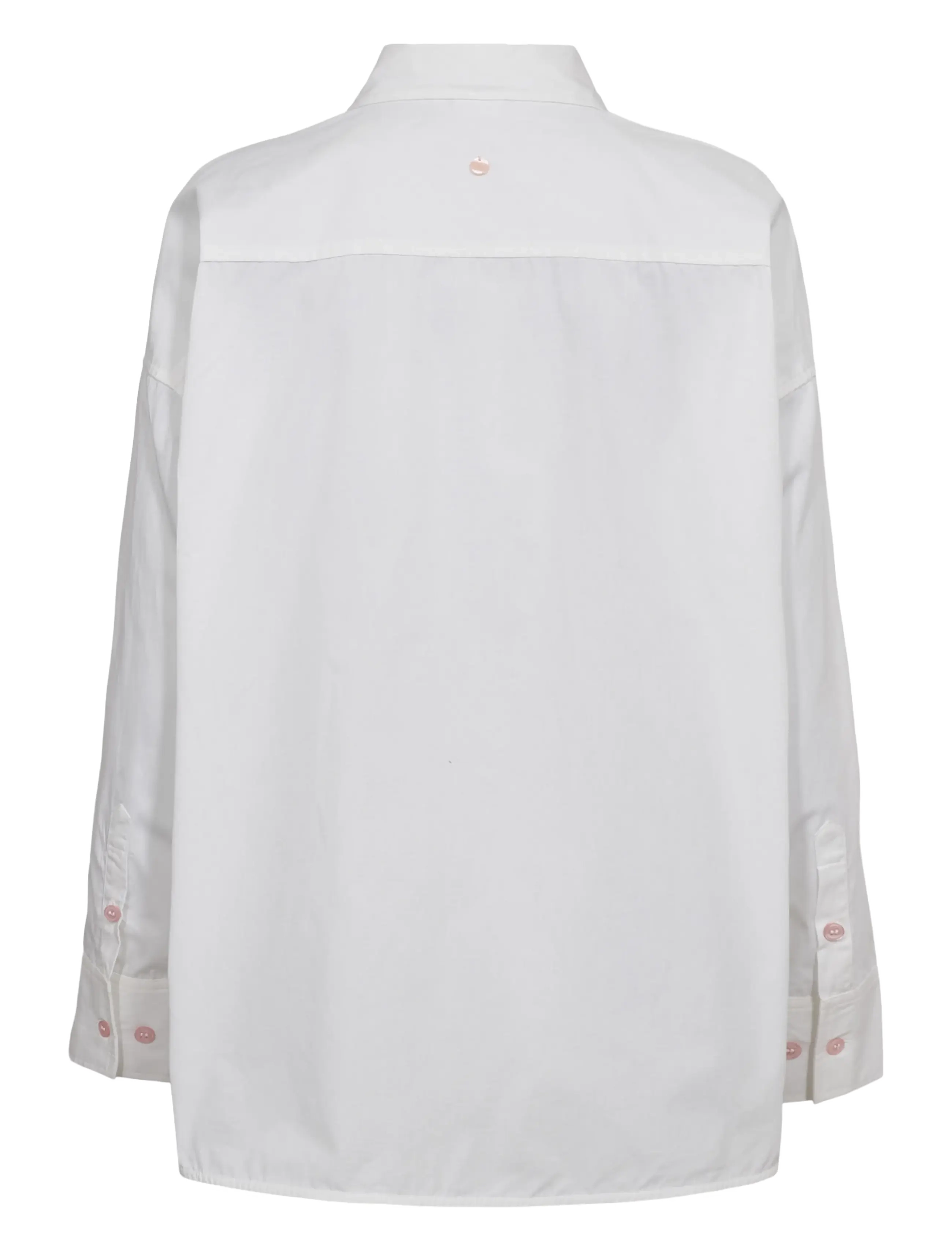 Nümph - NUFANSA SHIRT - langärmlige hemden - bright white - 1