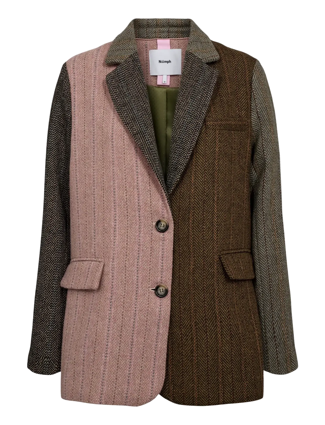 Nümph NUAVEY HERRINGBONE BLAZER - Fashion Trends - POLIGNAC / brown