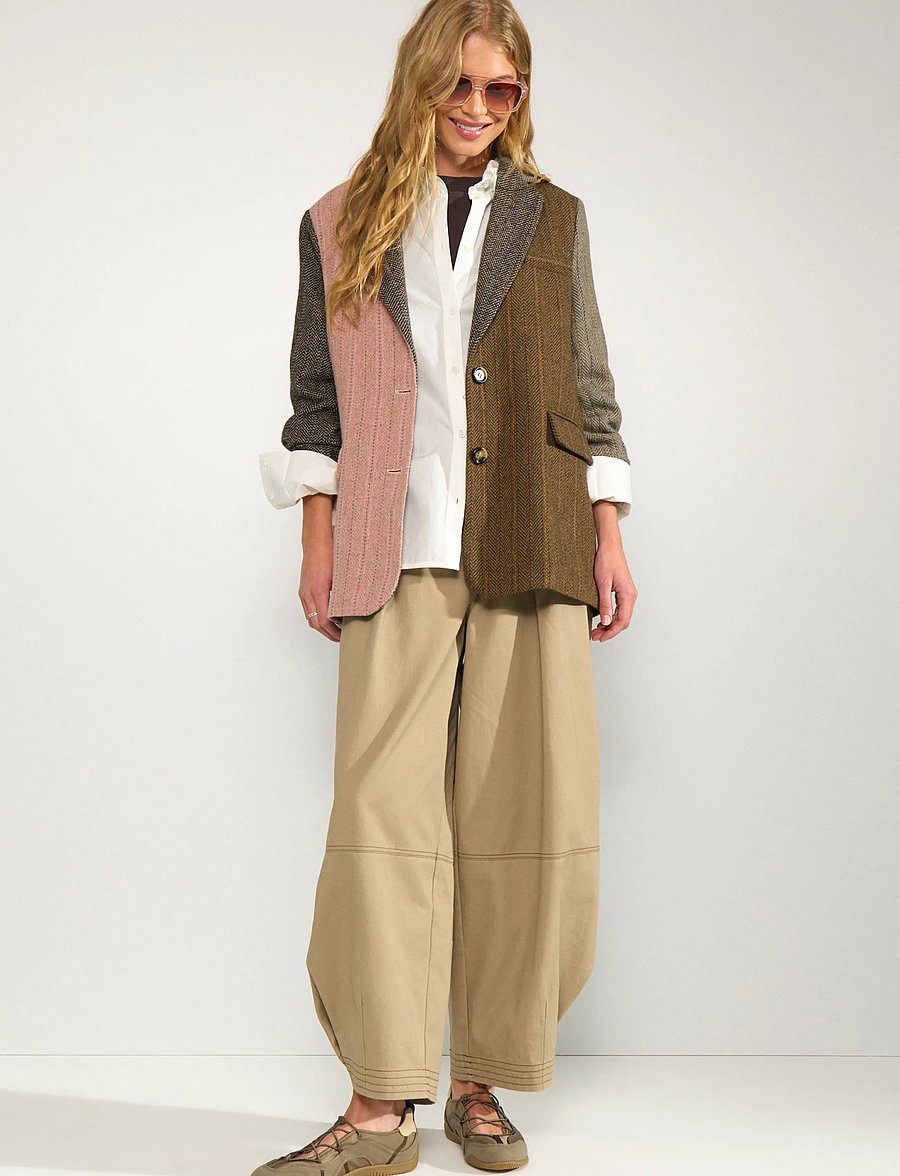 Nümph - NUAVEY HERRINGBONE BLAZER - Üherealised pintsakud - polignac - 4