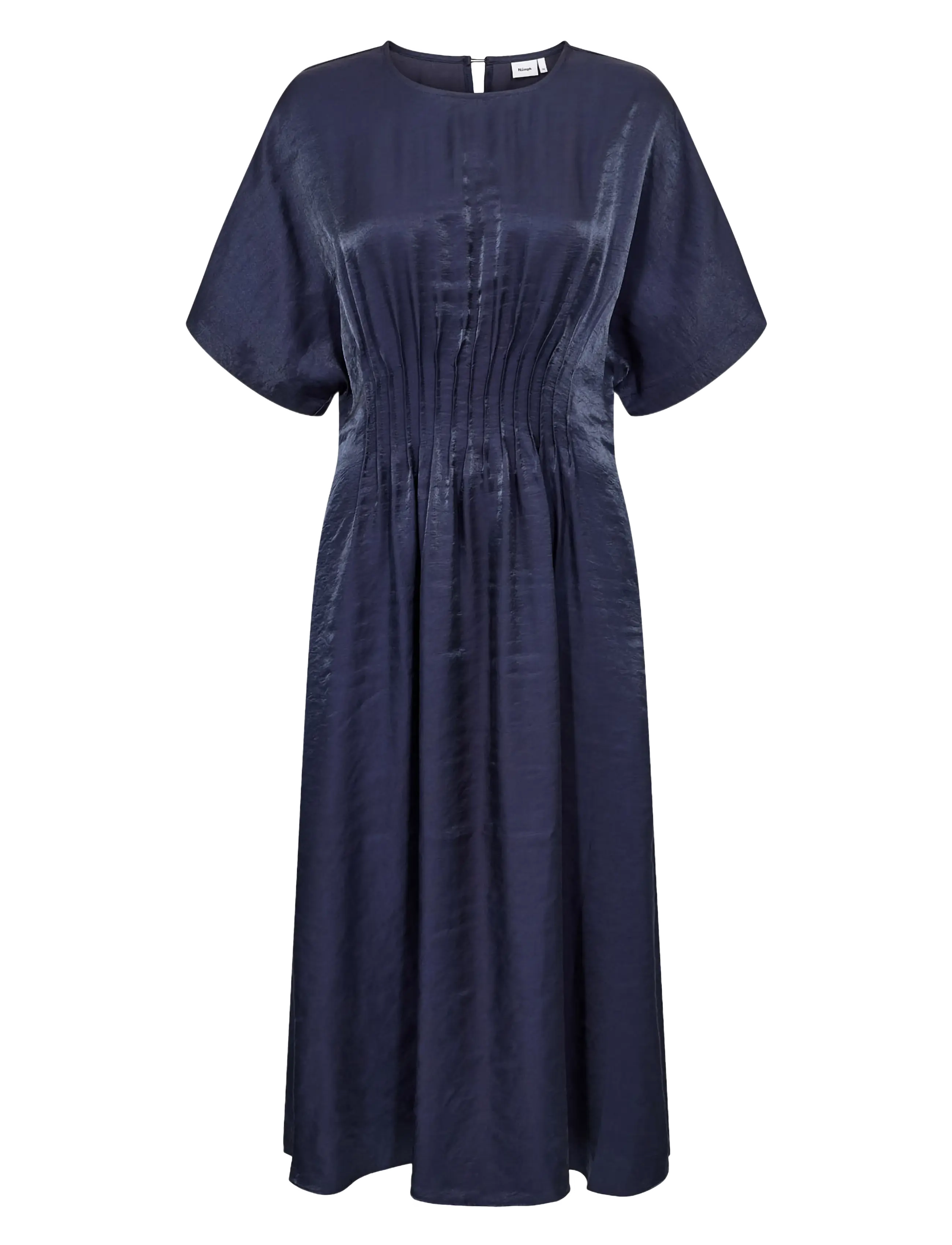 Nümph NUKENDRA DRESS - Midiklänningar - SALUTE / navy