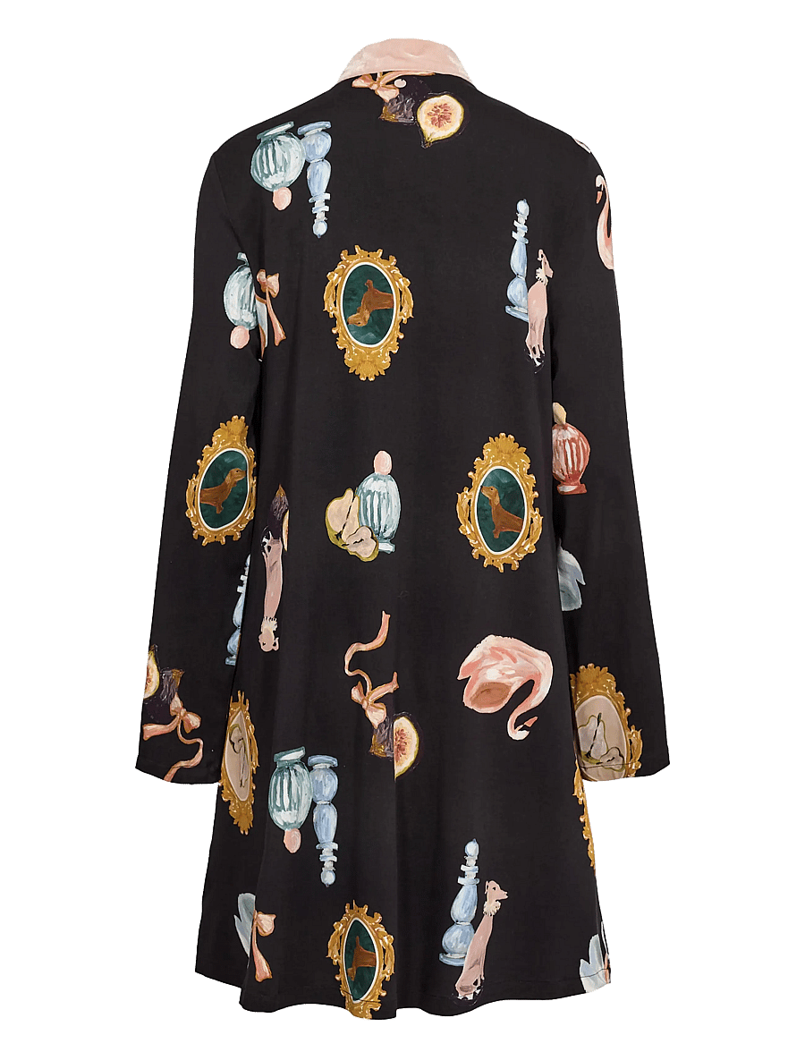 Nümph - NUOFELIA SHORT DRESS - t-shirt dresses - caviar - 2