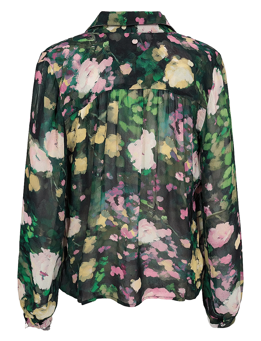 Nümph - NUARVI SHIRT - langärmelige blusen - botanical garden - 2