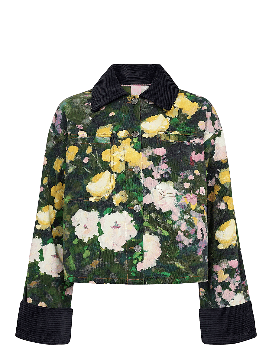 Nümph - NULISSA SHORT JACKET - leichte jacken - botanical garden - 1