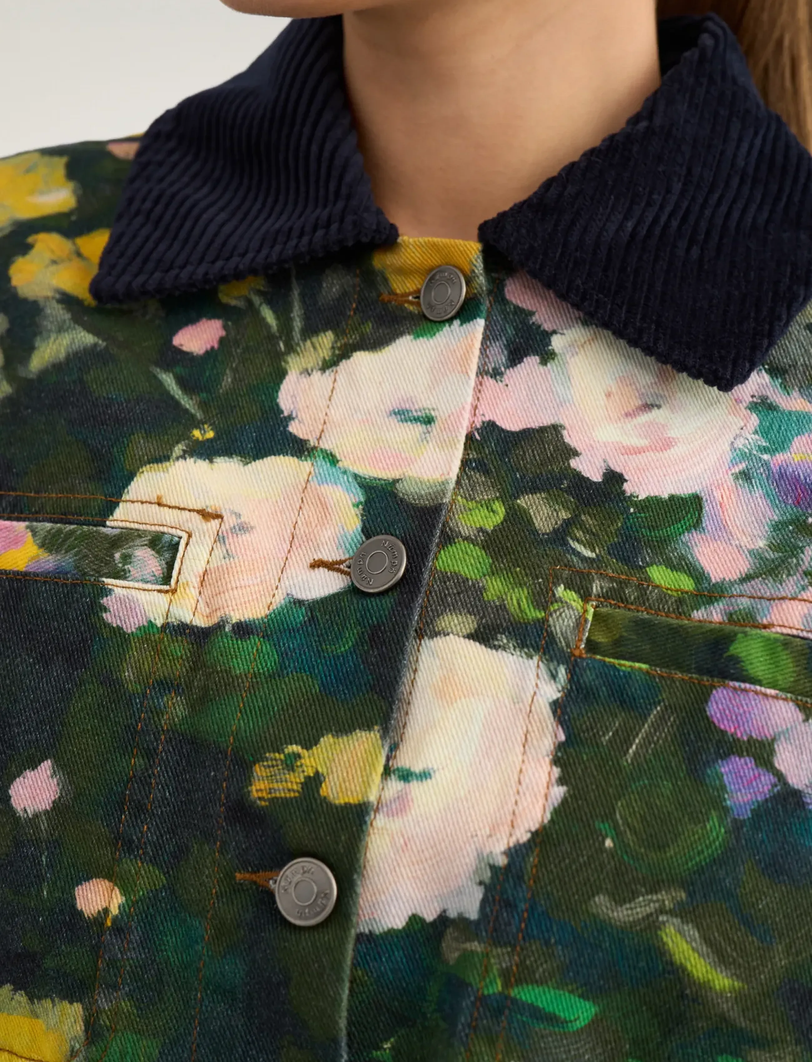 Nümph - NULISSA SHORT JACKET - light jackets - botanical garden - 5
