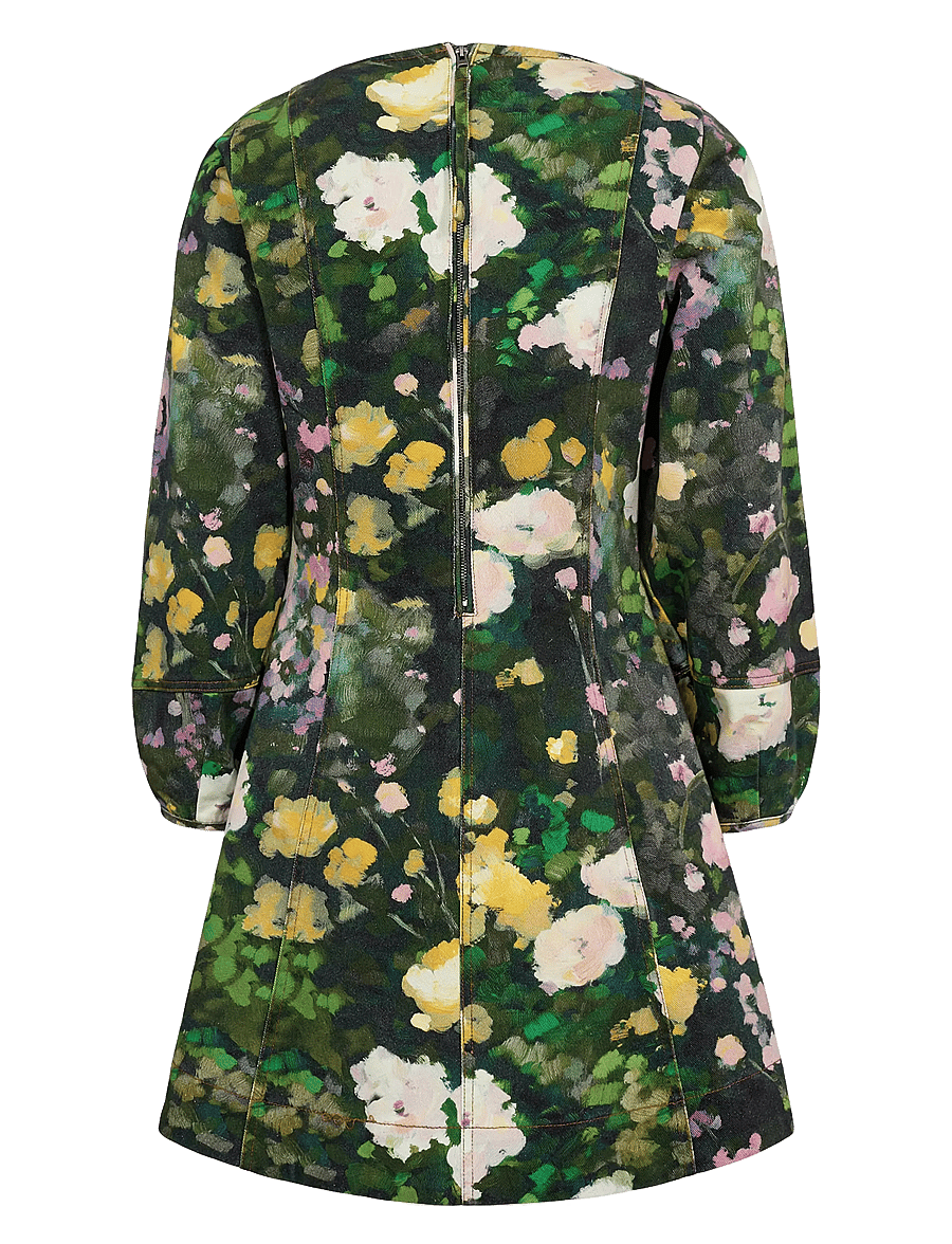 Nümph - NULISSA LS DRESS - sommerkleider - botanical garden - 2
