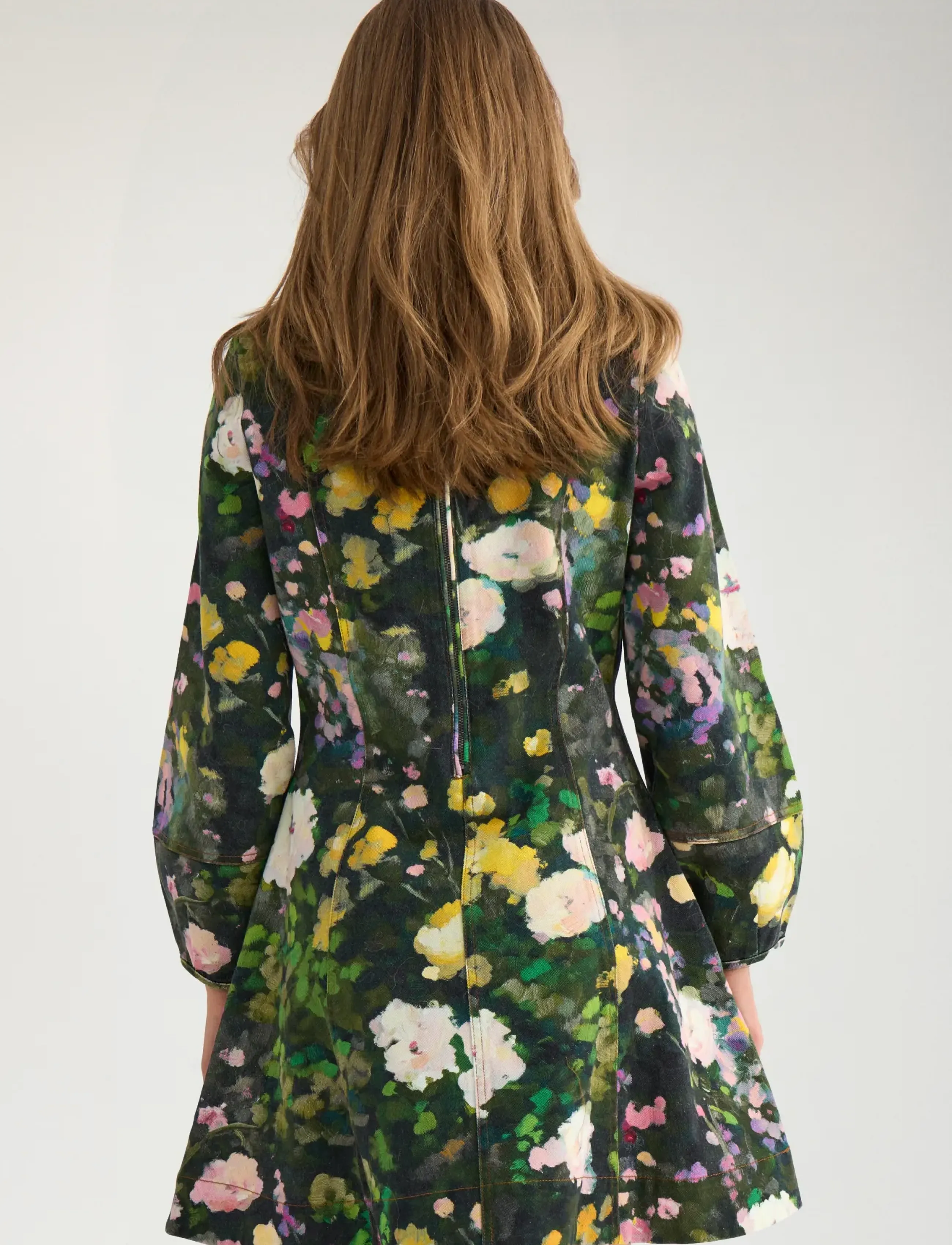 Nümph - NULISSA LS DRESS - summer dresses - botanical garden - 4