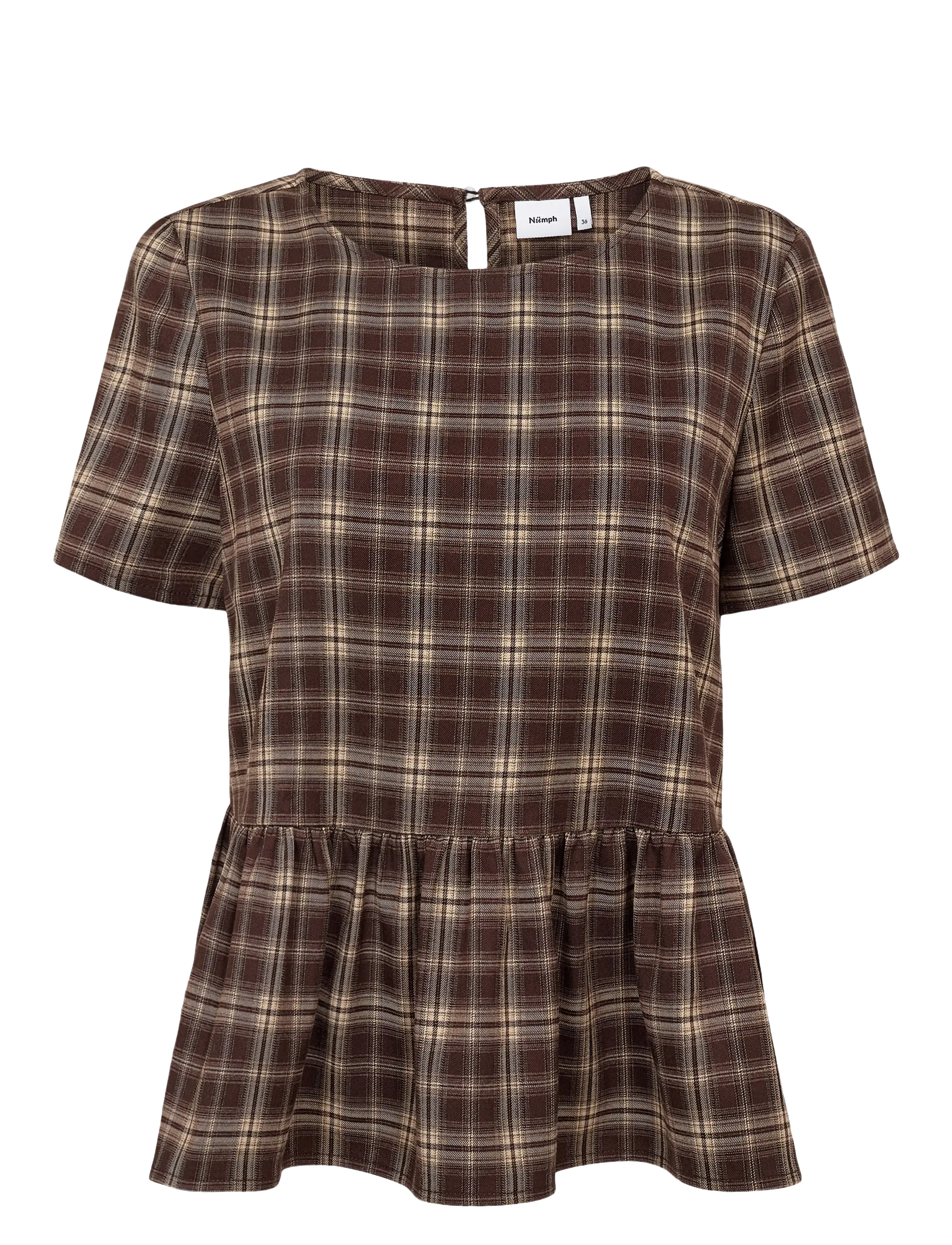 Nümph NUMARLIE BLOUSE - Business tøj - BLACK COFFEE / brown