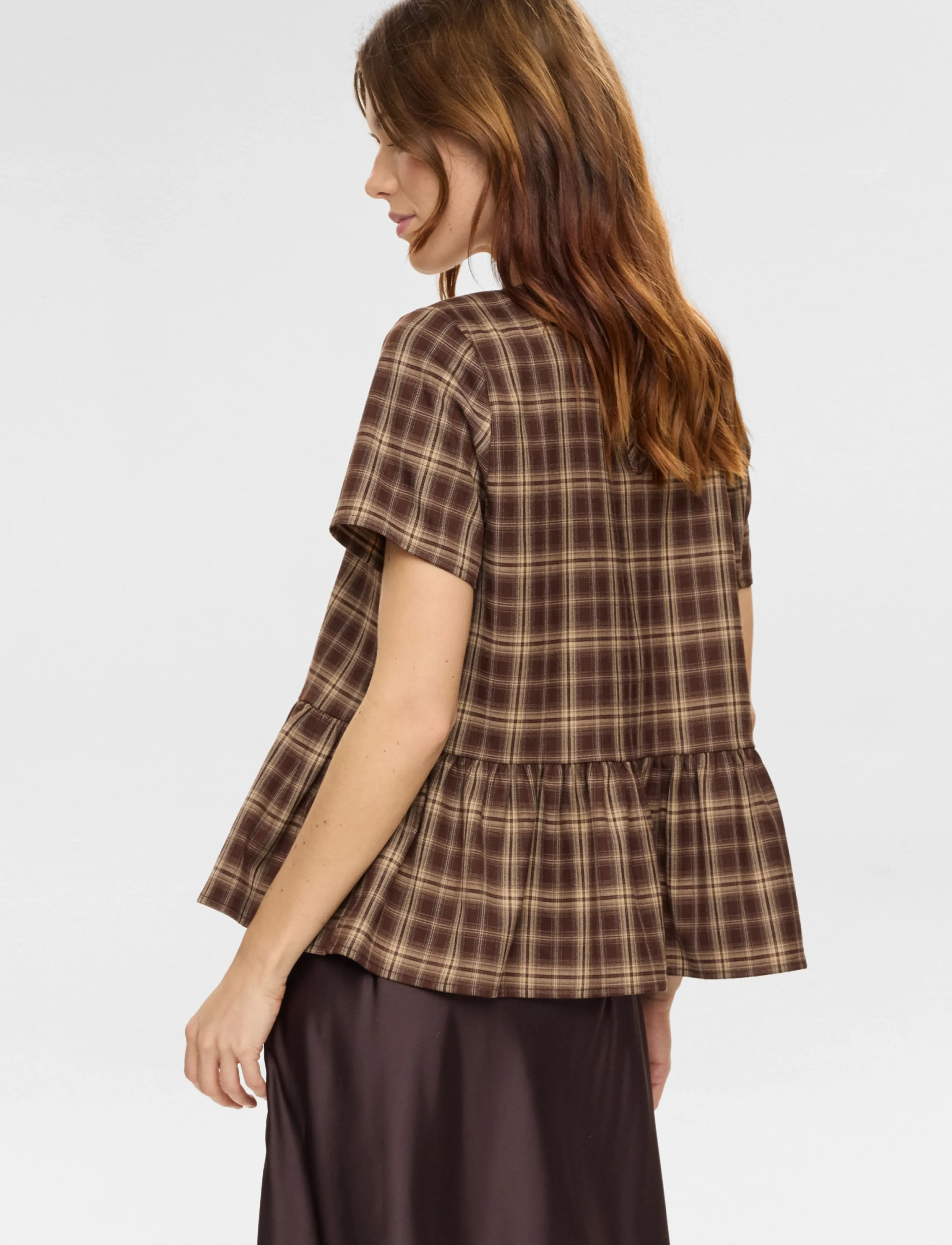 Nümph - NUMARLIE BLOUSE - black coffee - 3