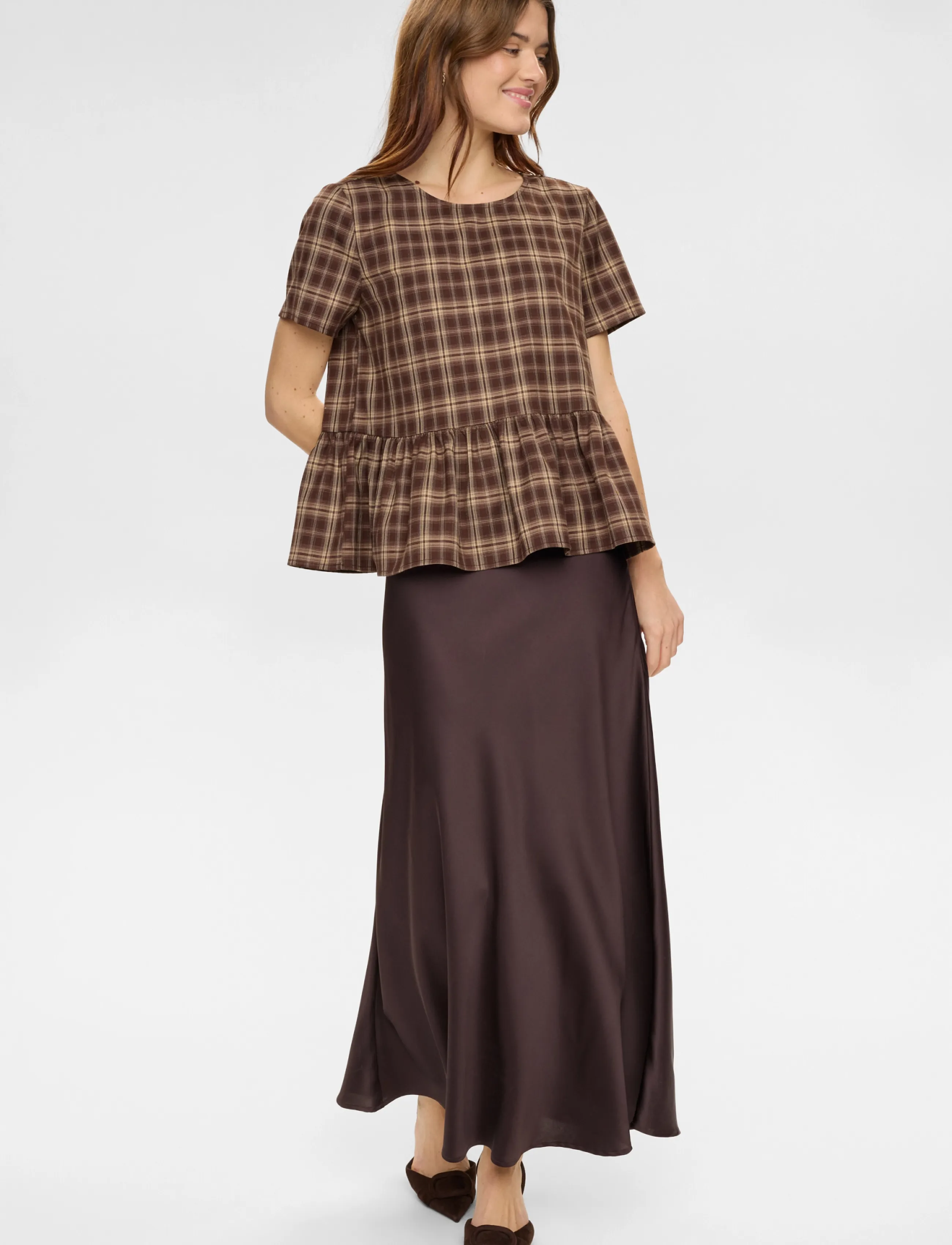 Nümph - NUMARLIE BLOUSE - black coffee - 4
