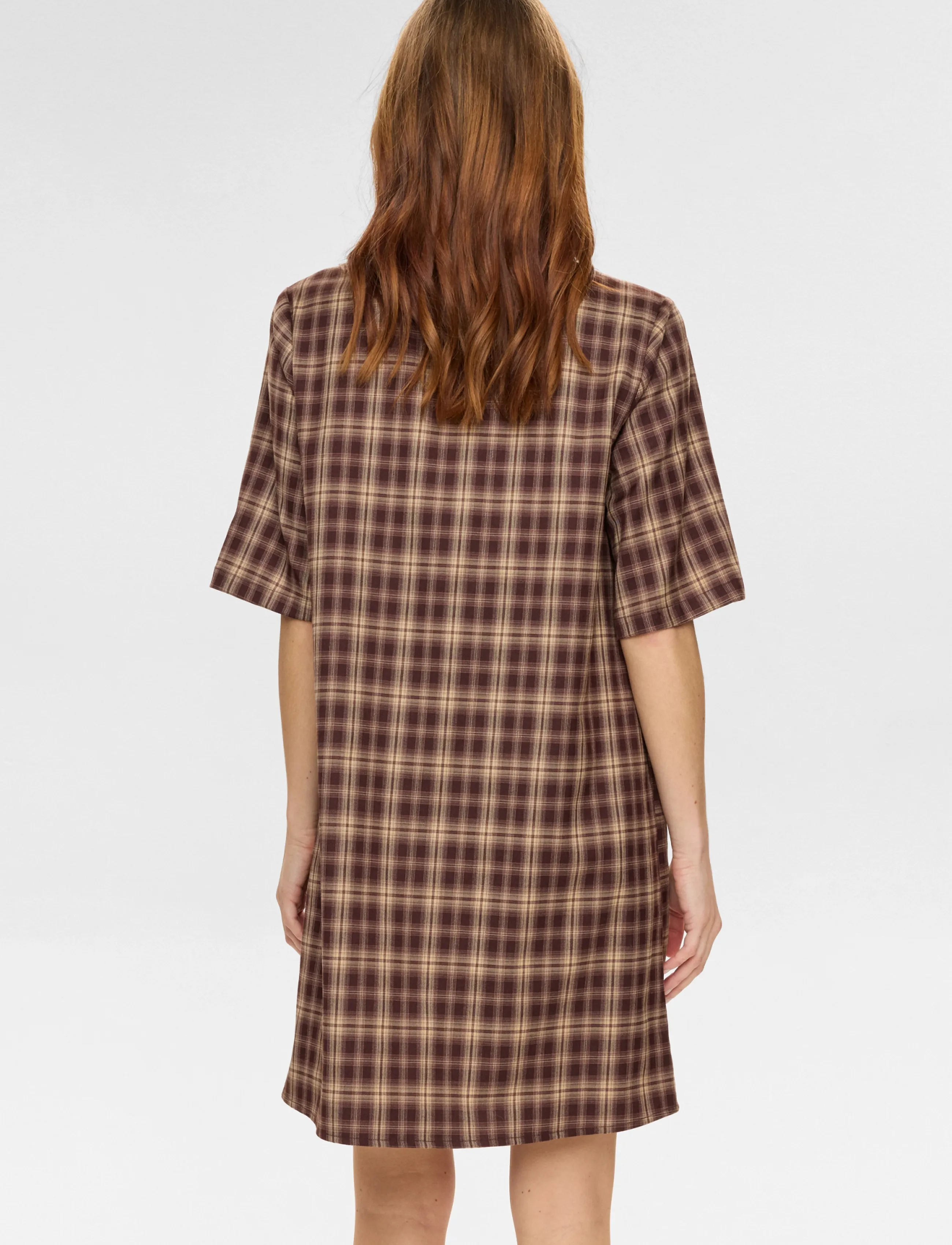 Nümph - NUMARLIE DRESS - shirt dresses - black coffee - 3
