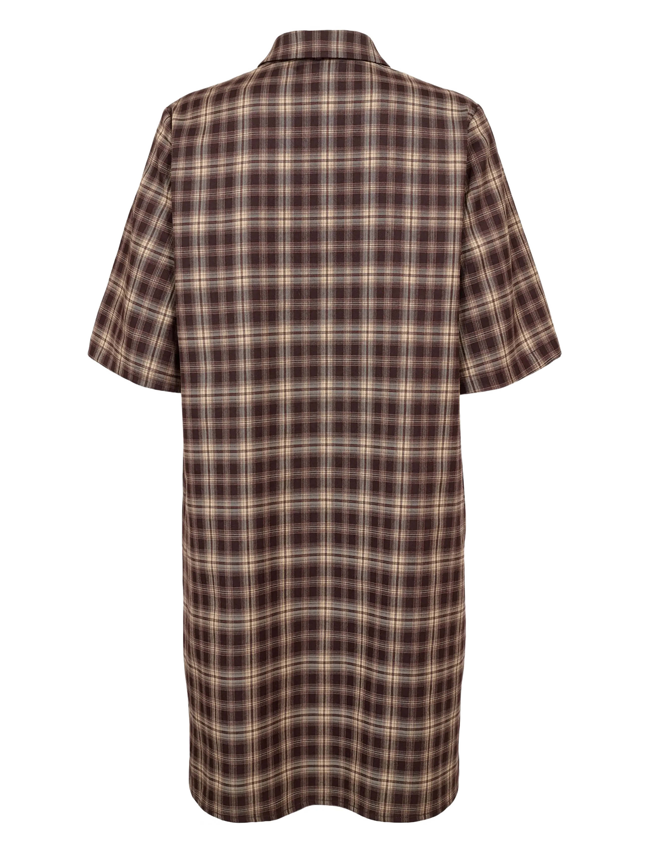 Nümph - NUMARLIE DRESS - shirt dresses - black coffee - 2