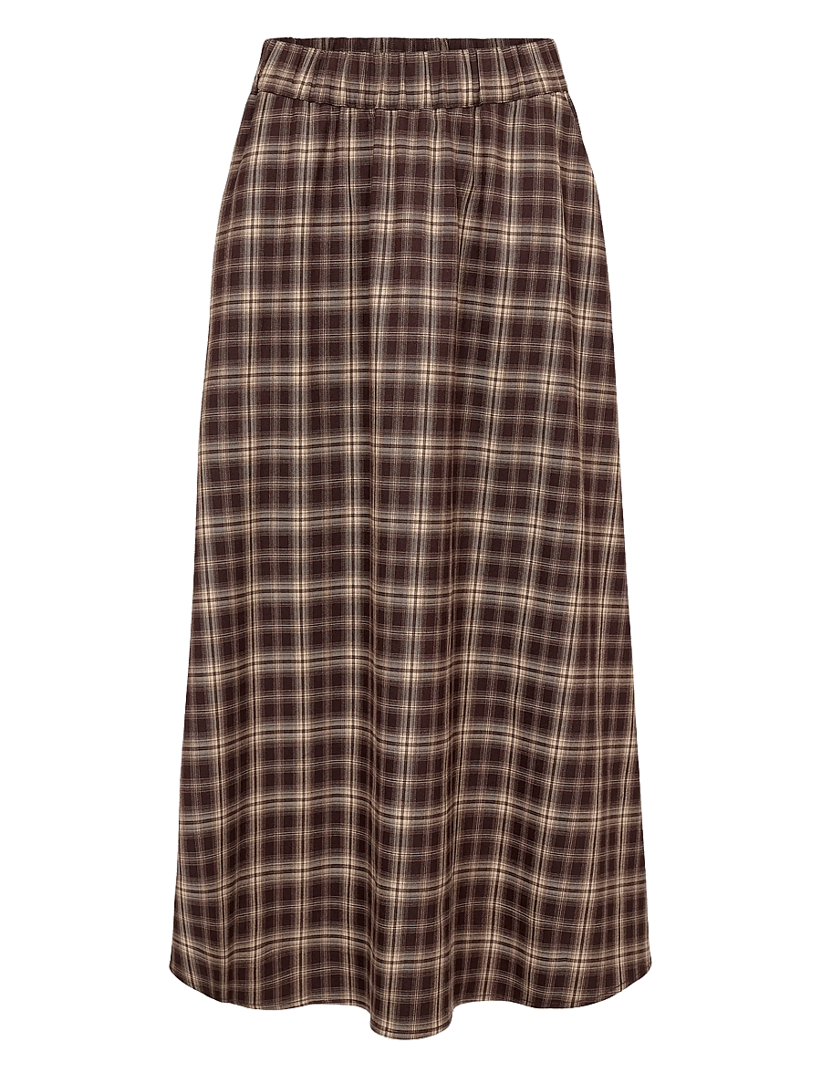 Nümph - NUMARLIE SKIRT - maxi röcke - black coffee - 1