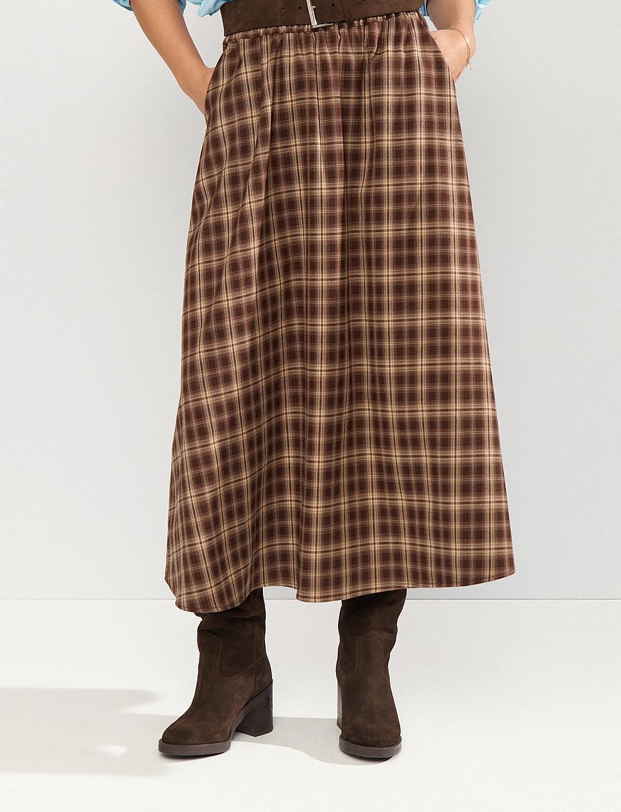 Nümph - NUMARLIE SKIRT - maxi röcke - black coffee - 0