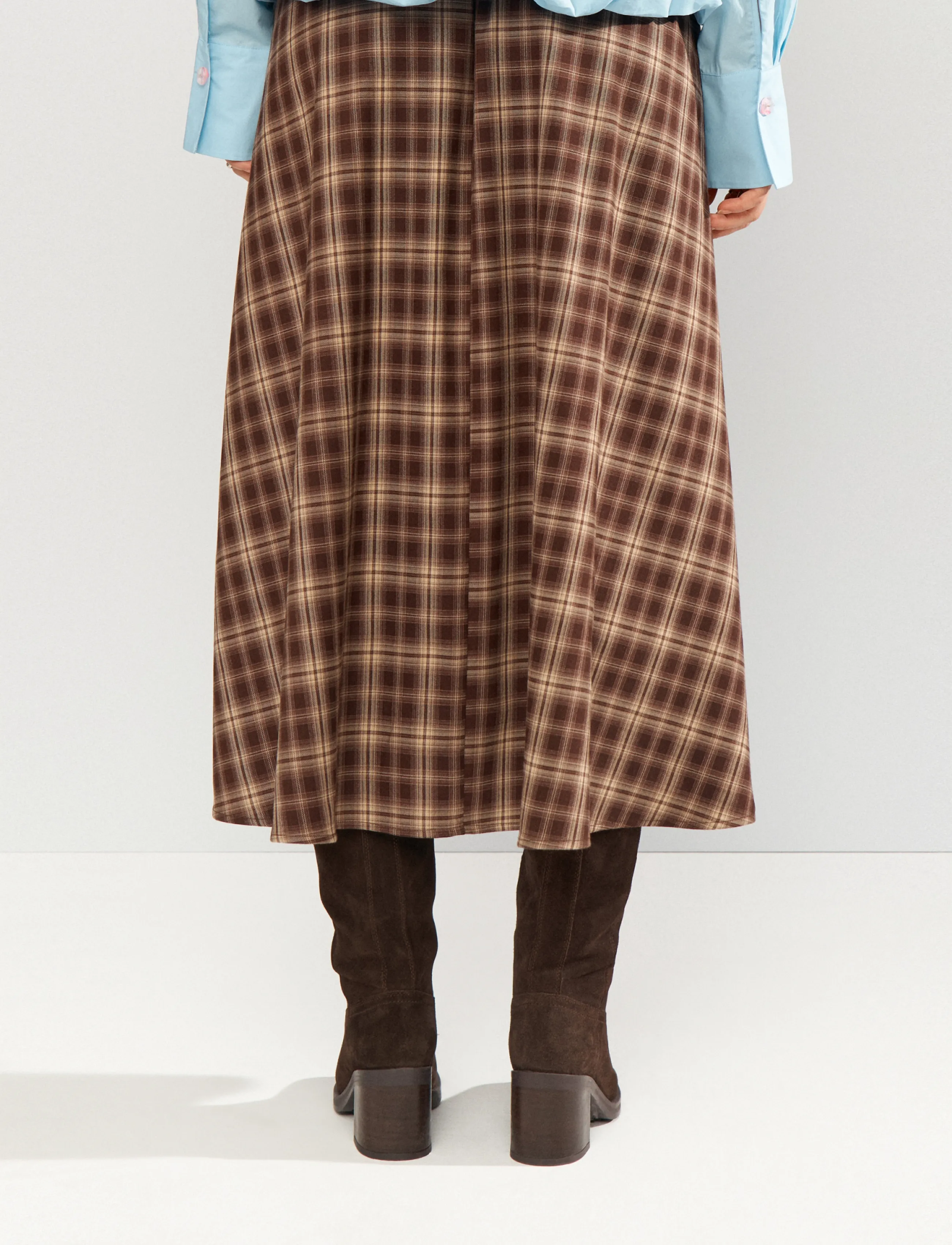 Nümph - NUMARLIE SKIRT - black coffee - 3