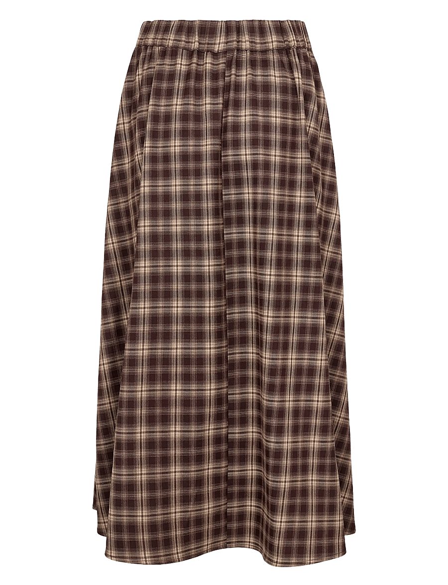Nümph - NUMARLIE SKIRT - maxi röcke - black coffee - 2