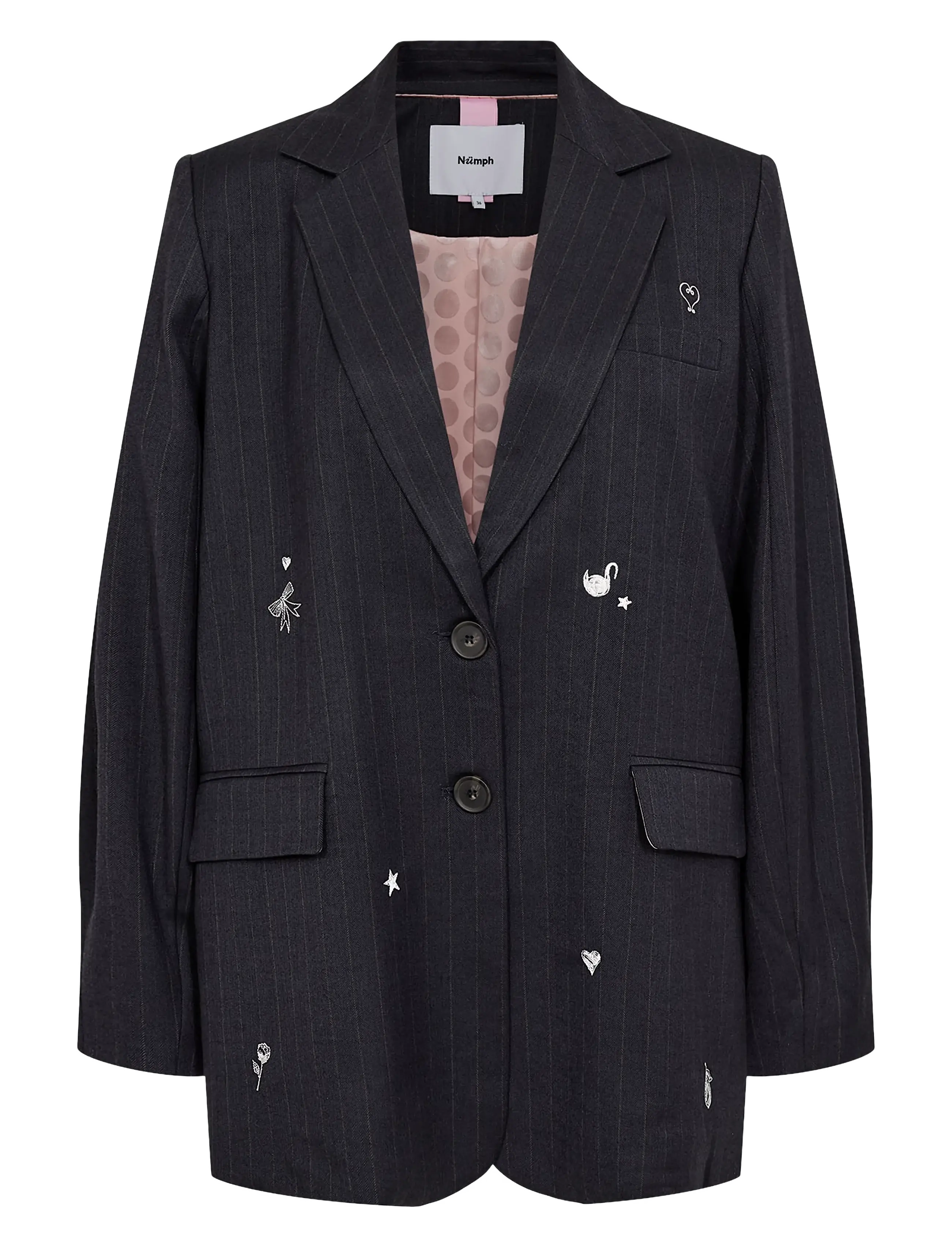 Nümph NULOUISE OVERSIZE BLAZER - Blazers - SALUTE / black