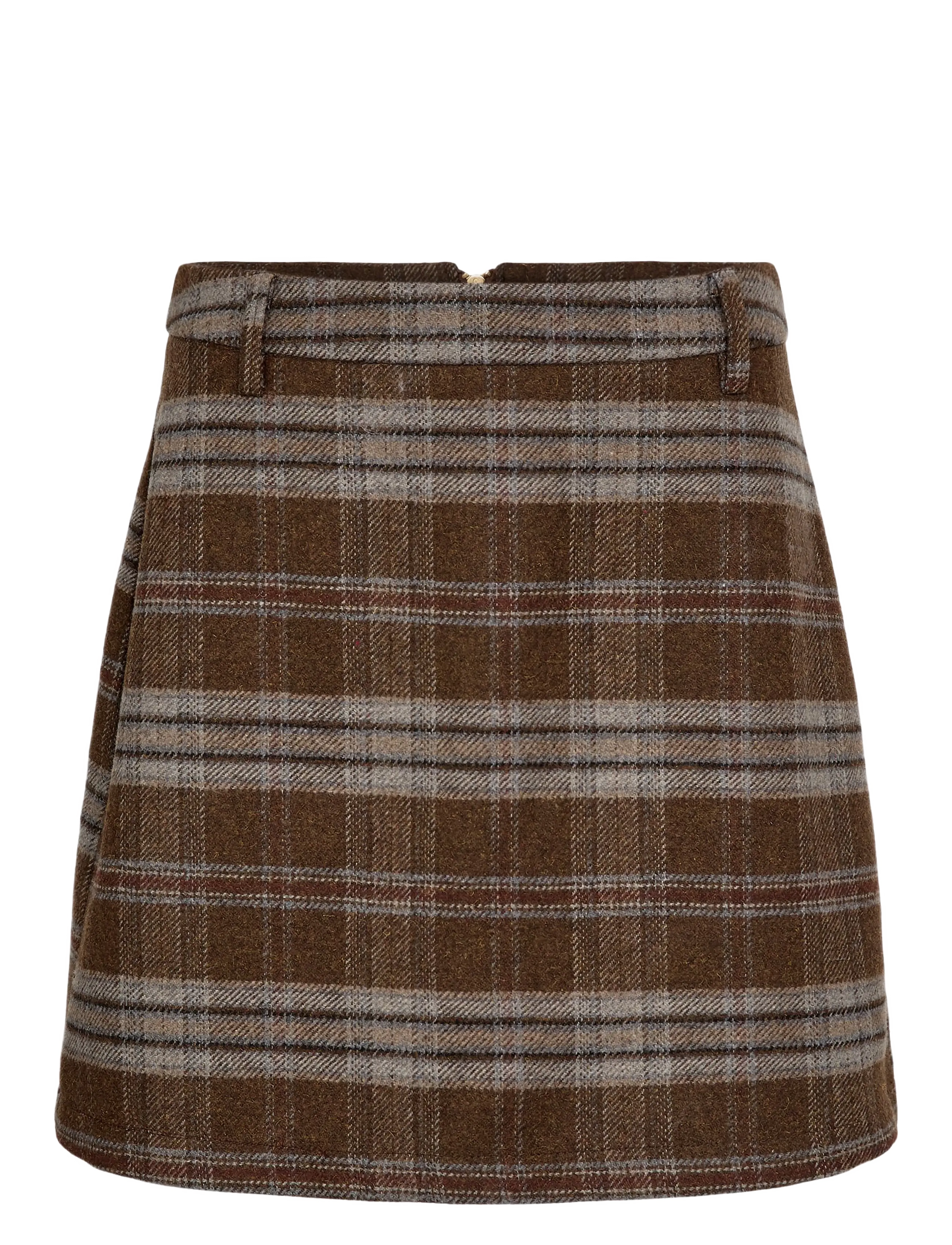 Nümph NUEZMA SHORT SKIRT - Riided - KELP / brown