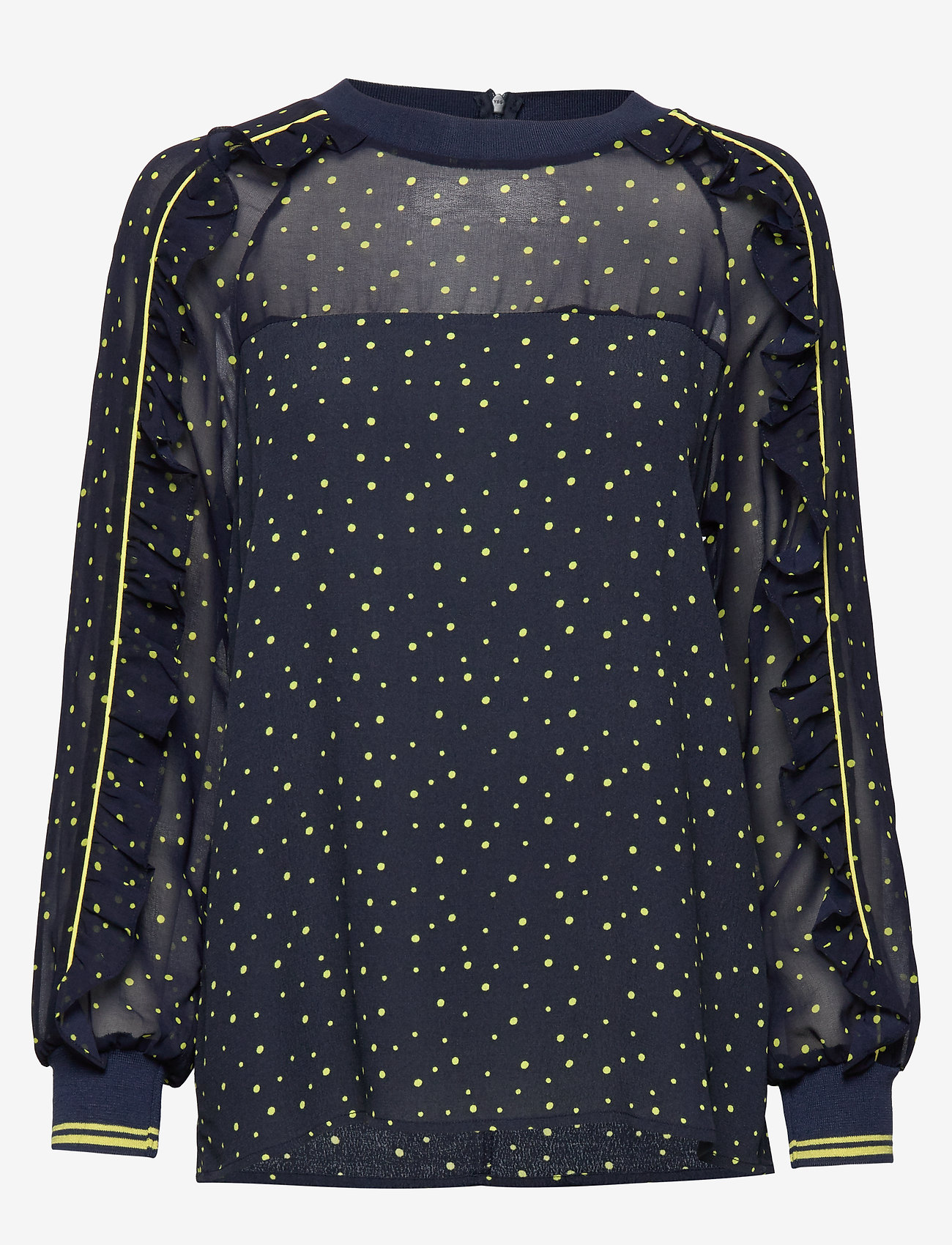 NUAILISH  BLOUSE - SAPPHIRE