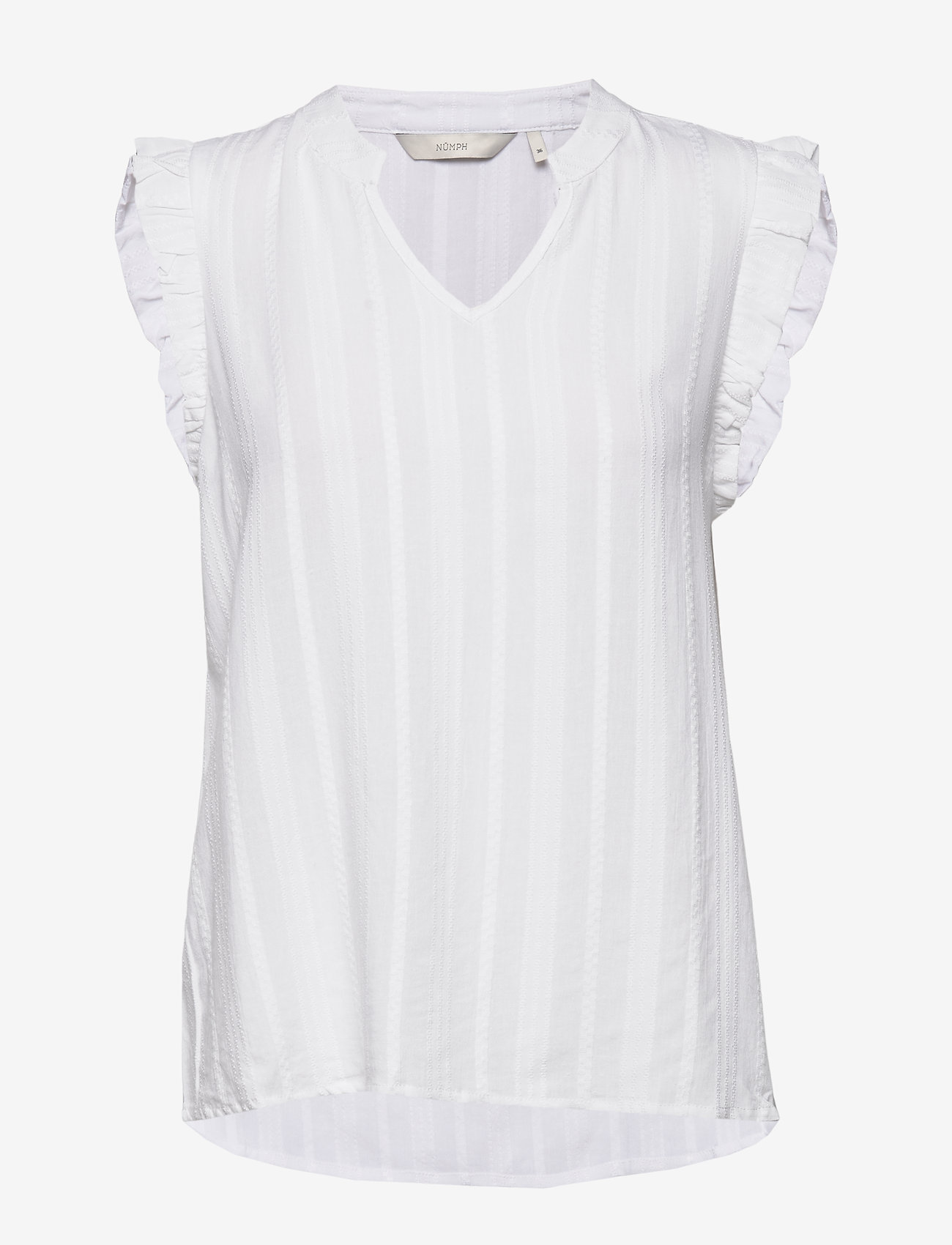 NUBEATE BLOUSE - B. WHITE