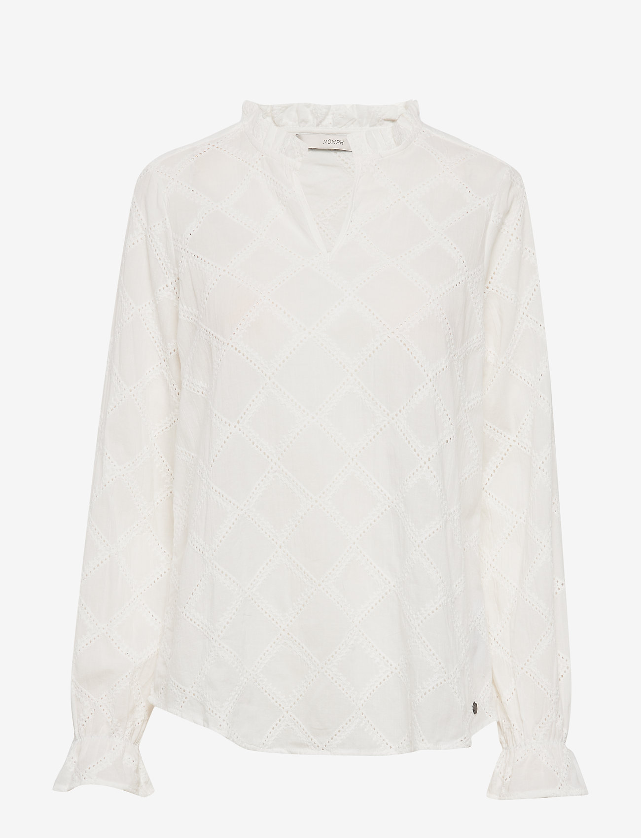 Nümph - NUBETHAN BLOUSE - b. white - 0