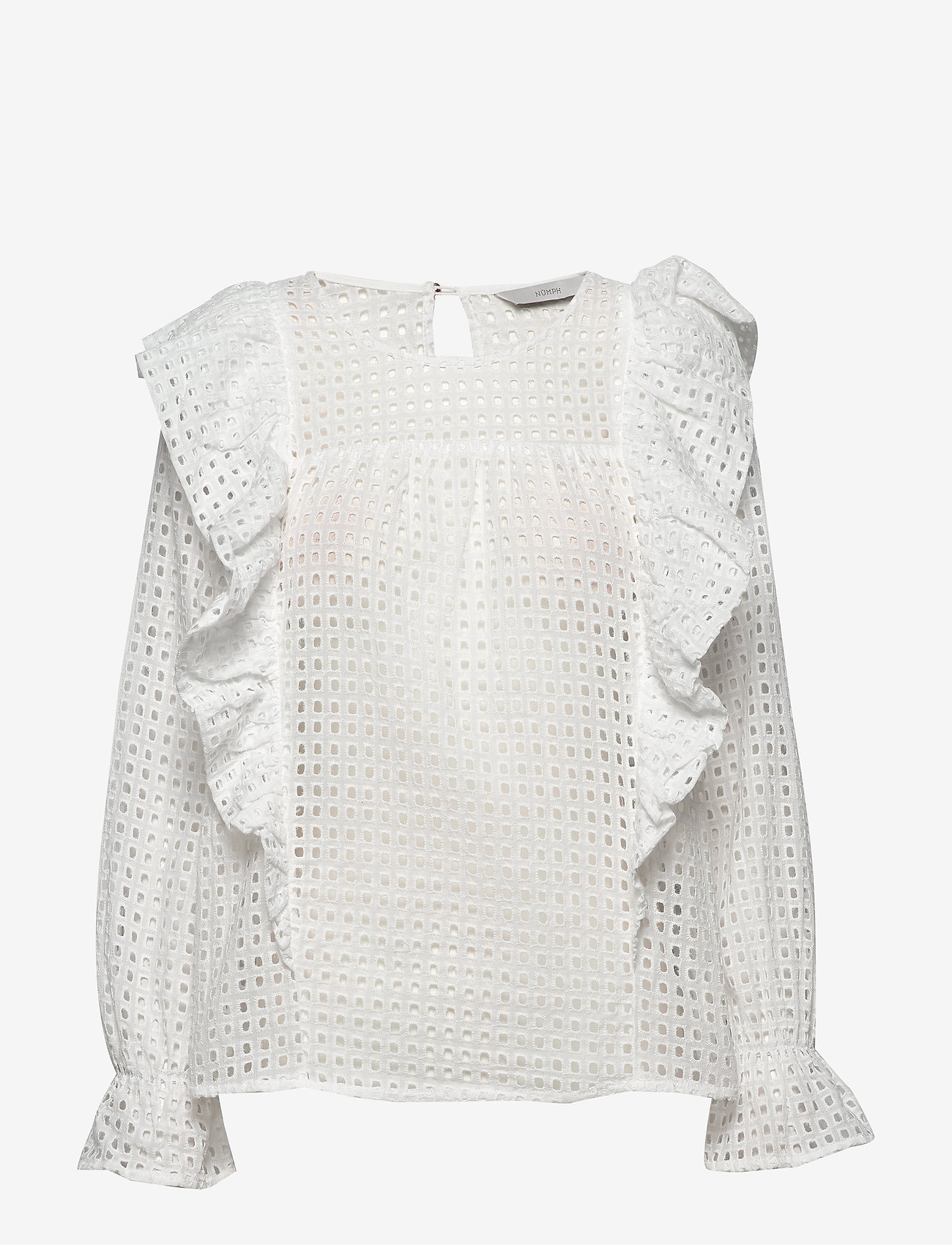 Nümph - NUBRYANNA BLOUSE - b. white - 0