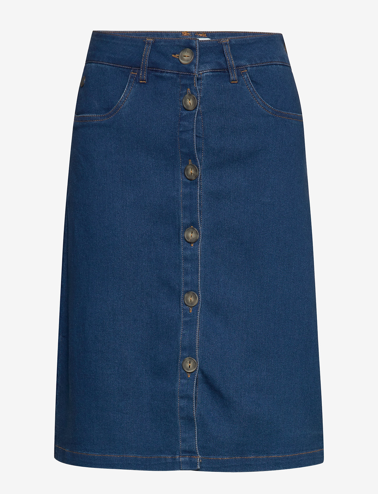 Nümph - NUAYLETH SKIRT - m.b.denim - 0