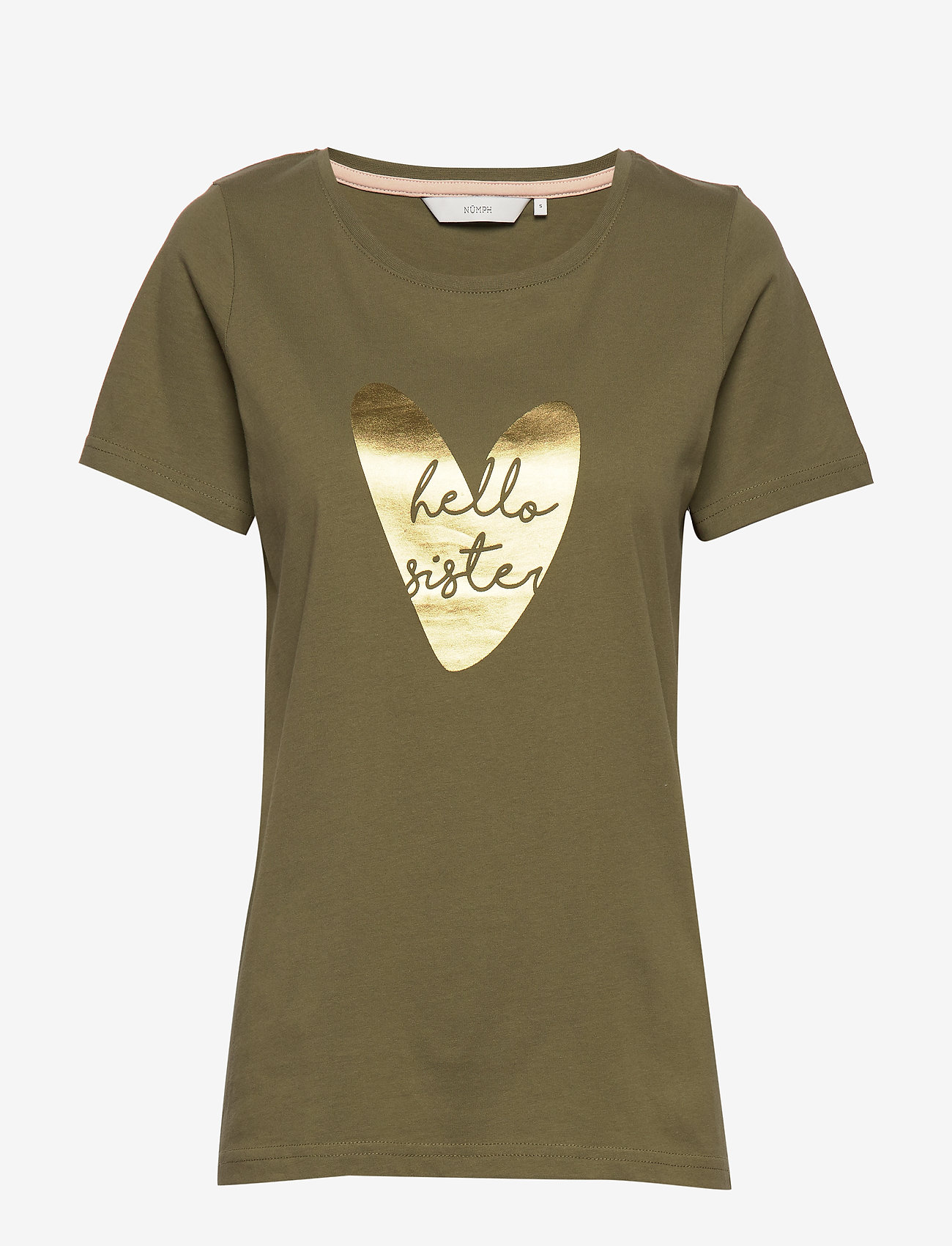 Nümph - NUAZILIZ T-SHIRT - m. olive - 0