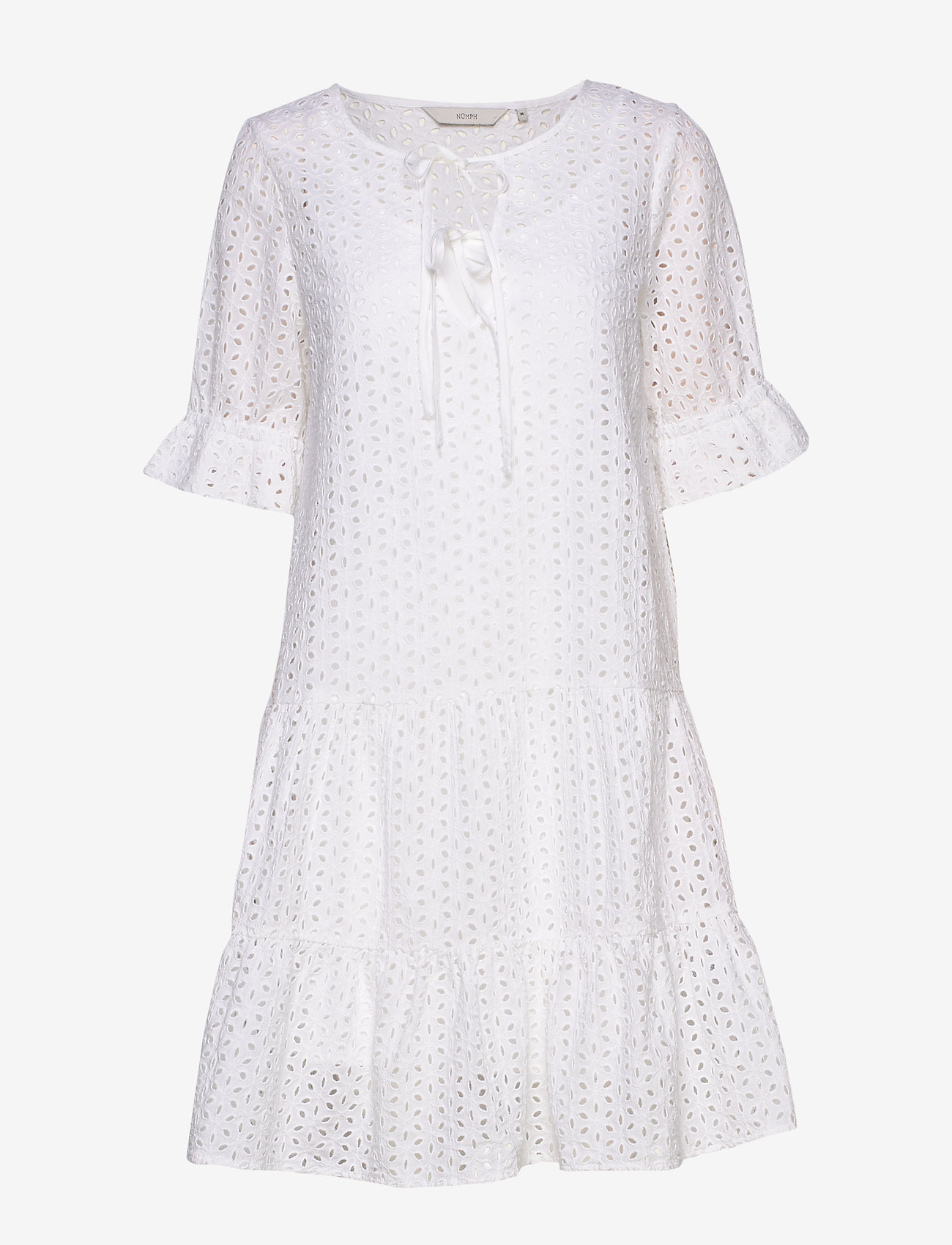 Nümph - NUALZBET SS DRESS - b. white - 0