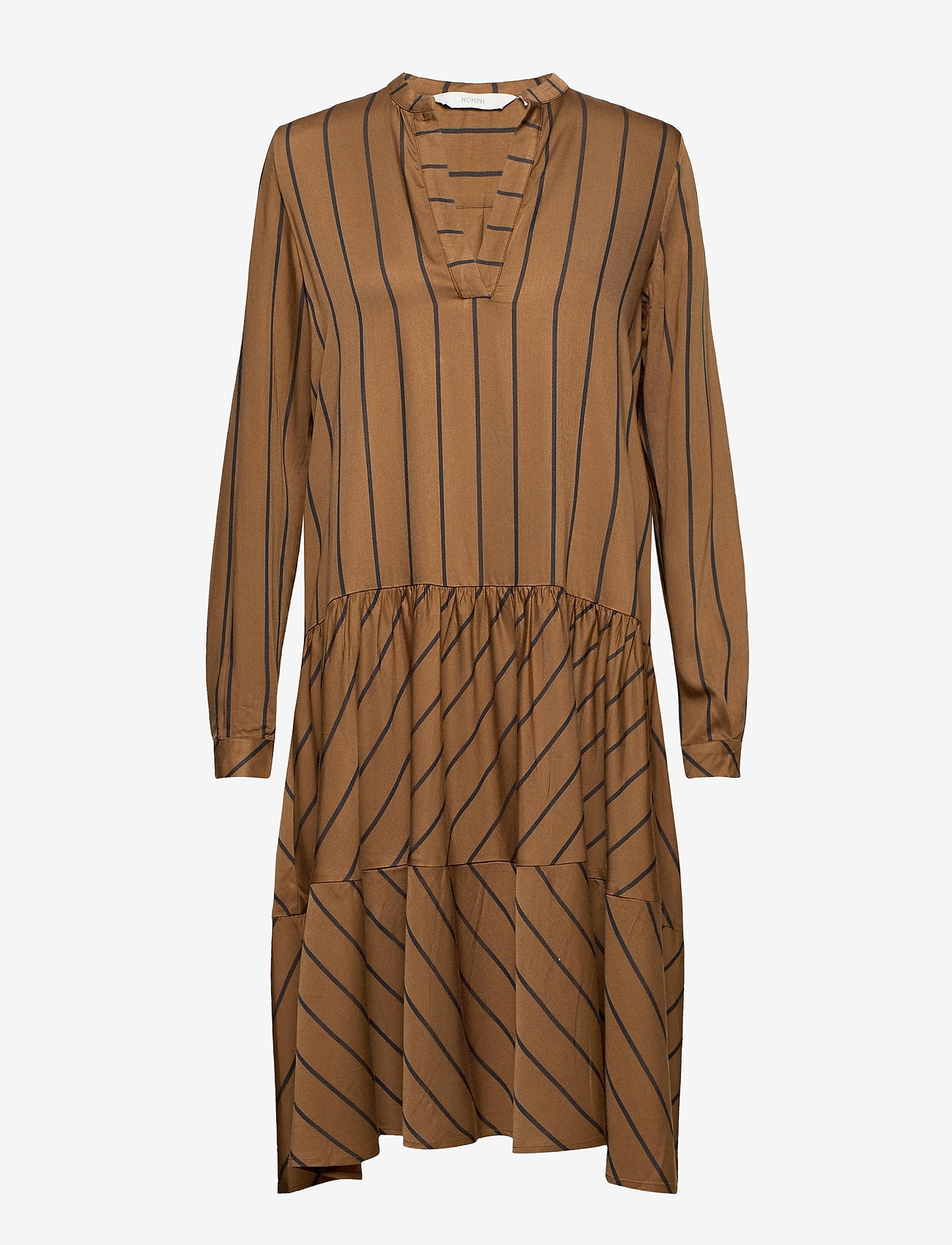 Nümph - NUBAHIRA DRESS - bronze brown - 0