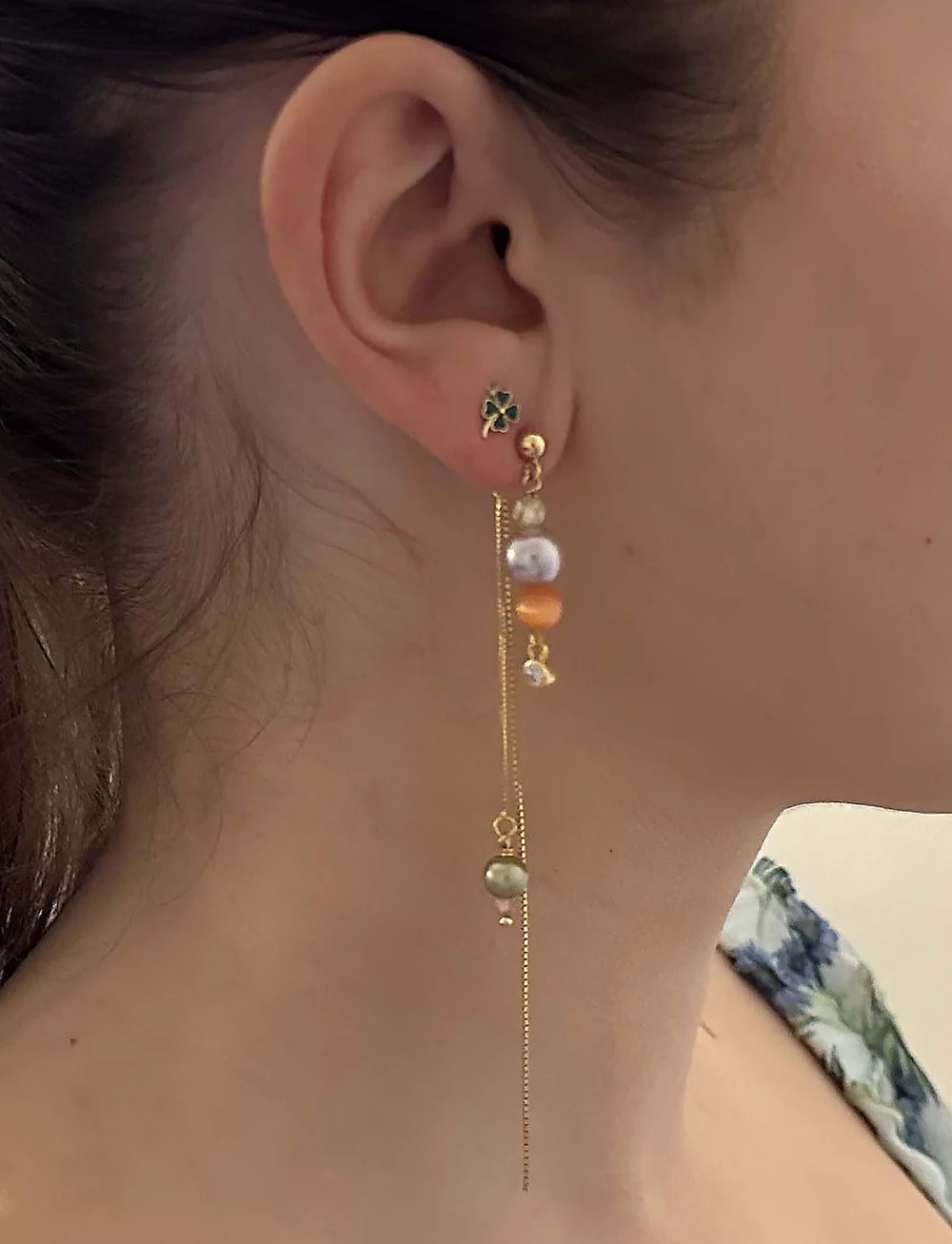 Nuni Copenhagen - Tokyo - perlenohrringe - multi - 0