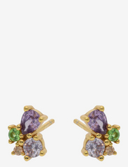 Nuni Copenhagen - Prague - stud earrings - purple multi - 0