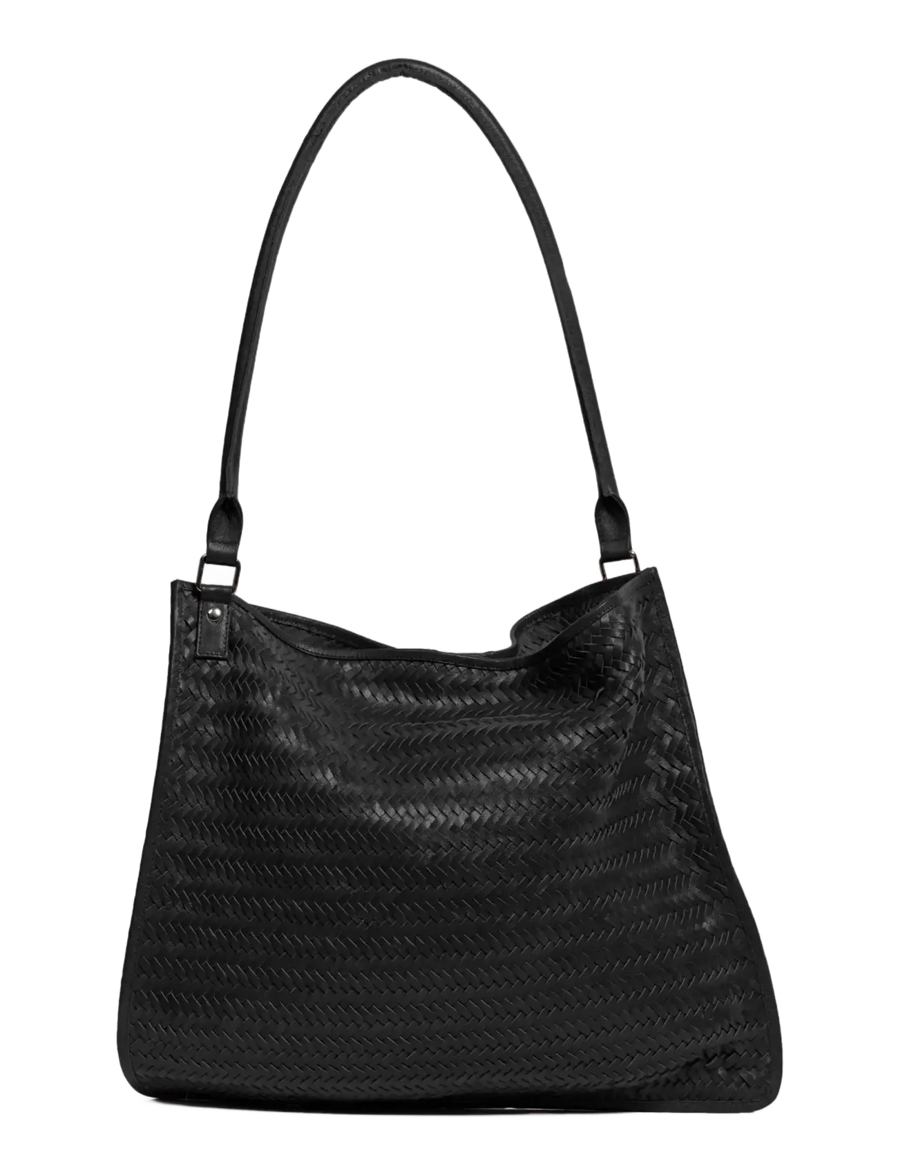 Nunoo - Nana Woven Black - skuldertasker - black - 2