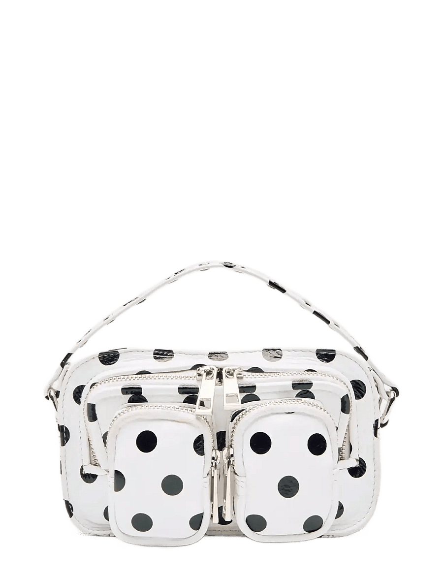 Nunoo - Helena Polka White/Black - konfirmation - white/black - 0