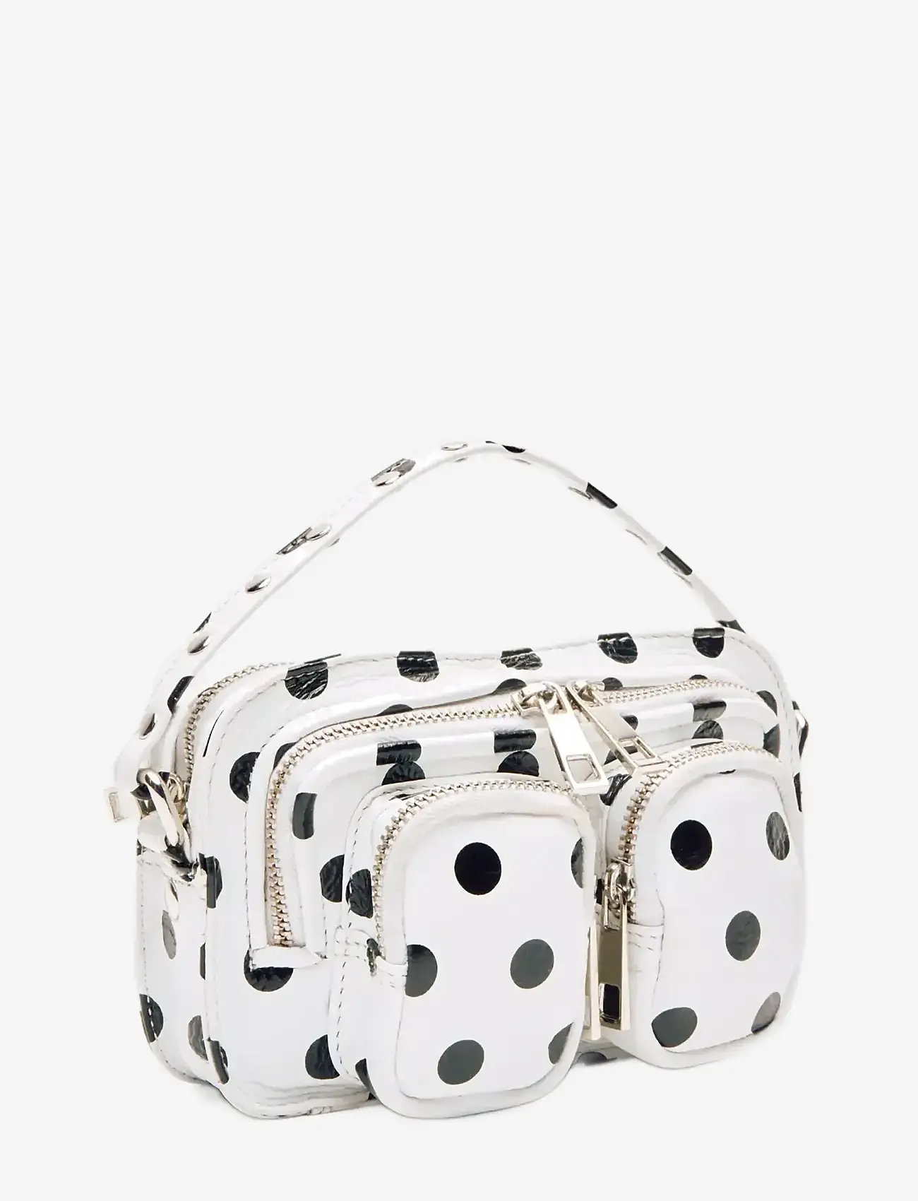 Nunoo - Helena Polka White/Black - confirmation - white/black - 1