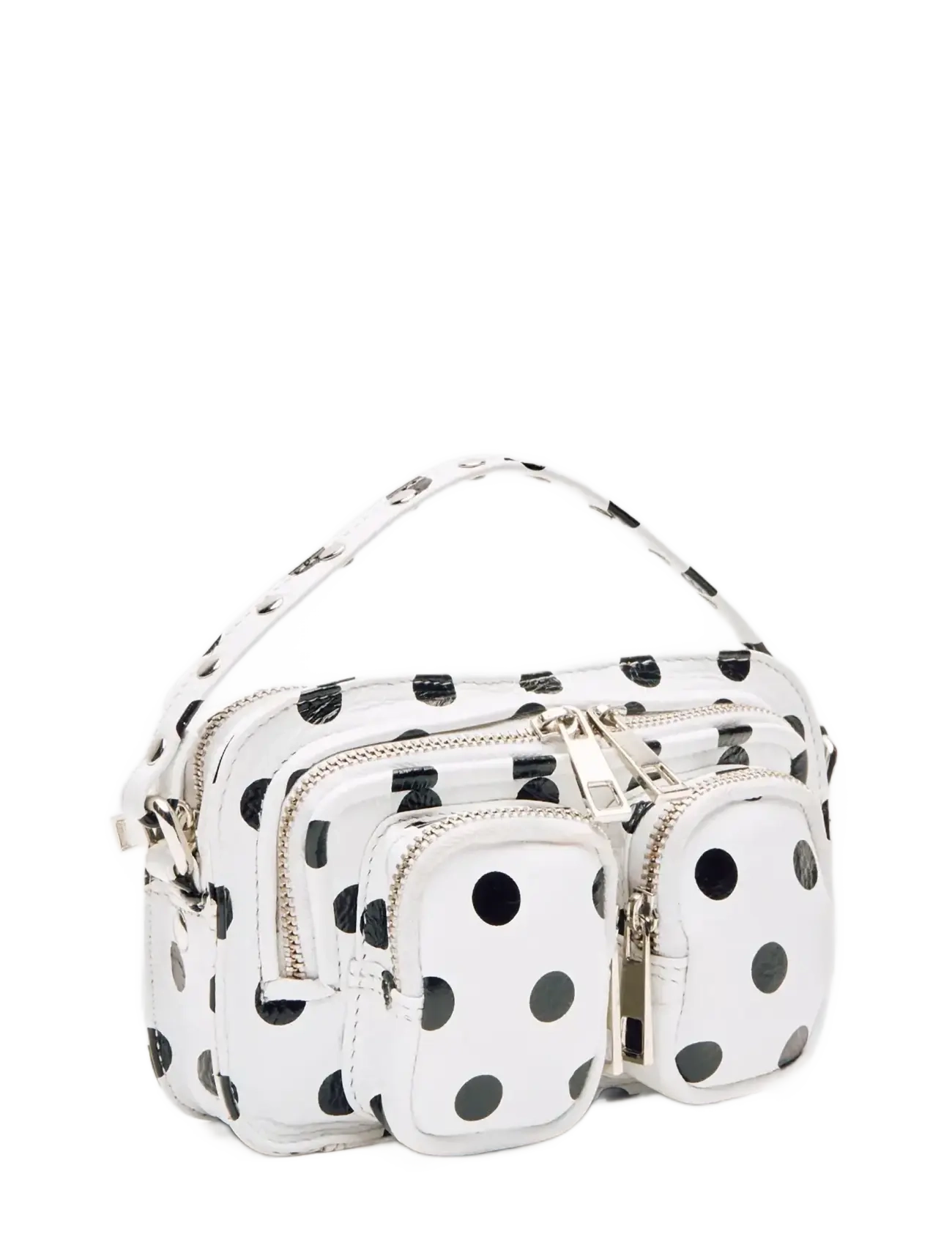 Nunoo - Helena Polka White/Black - confirmation - white/black - 1
