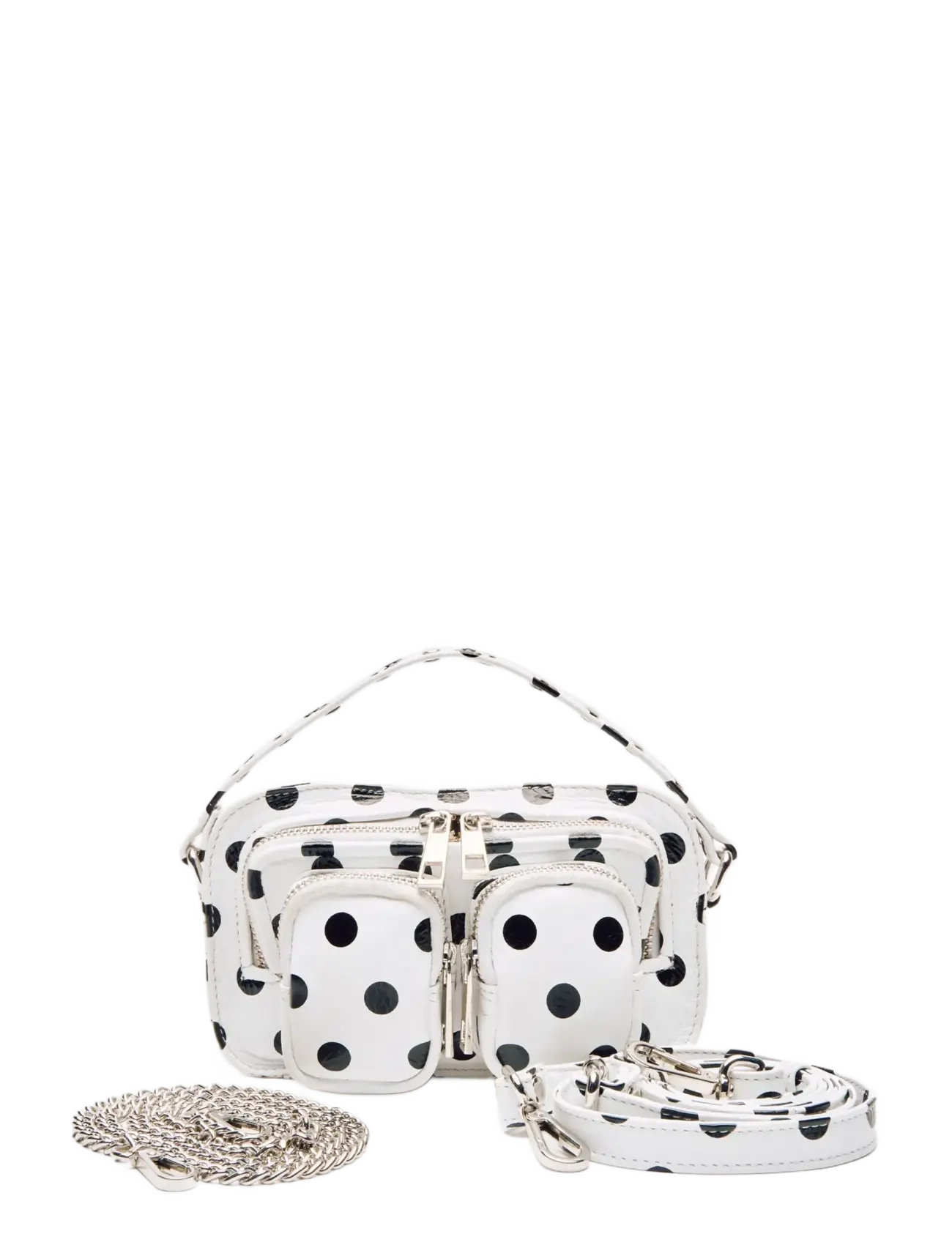 Nunoo - Helena Polka White/Black - confirmation - white/black - 3